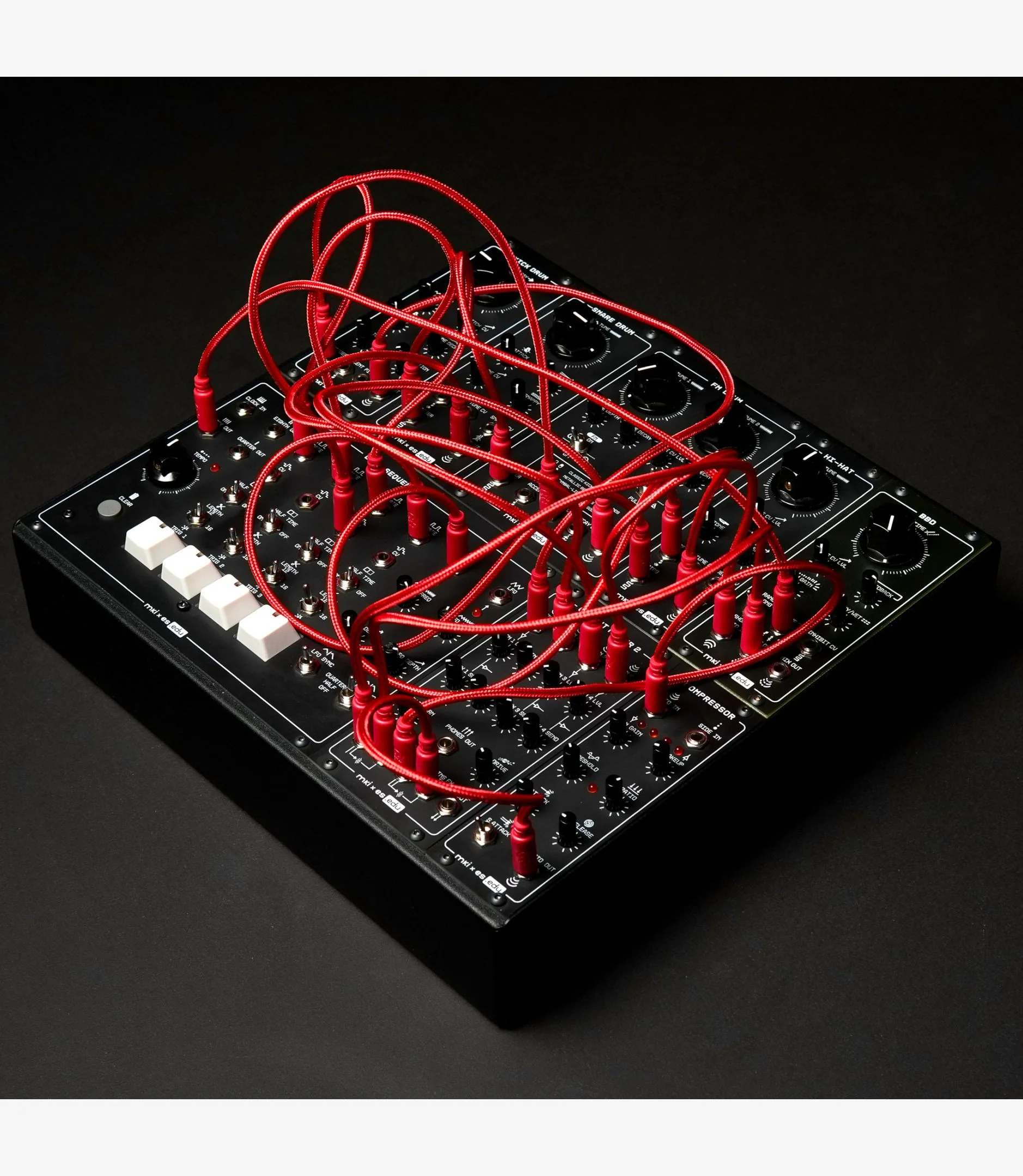 Erica Synths KONSTRUKT-8 EDU DIY Drum System (With Case) - Image 3