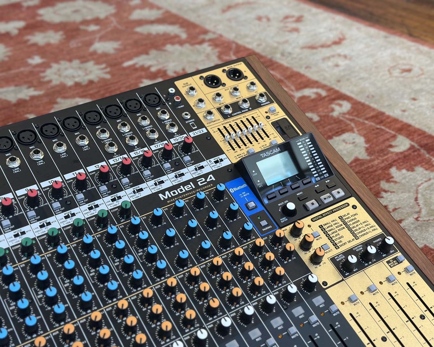 Tascam Model 24 24-Track Recording & Interfacing Mixer - Image 3