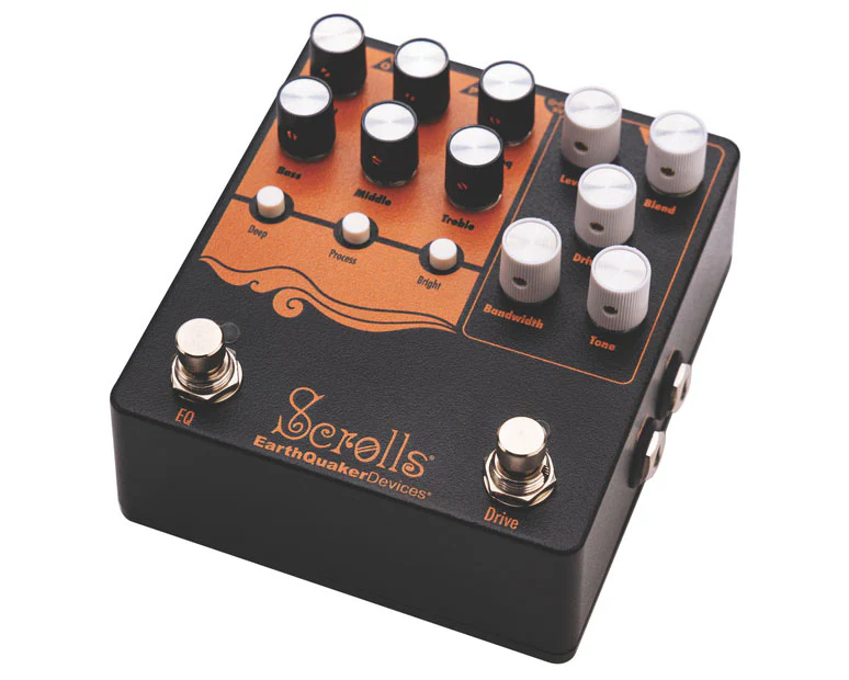 EarthQuaker Devices Scrolls Bass Odyssey Preamp/Drive Pedal - Image 3