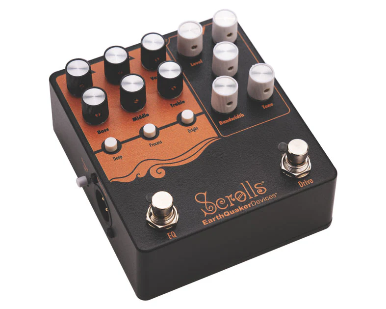 EarthQuaker Devices Scrolls Bass Odyssey Preamp/Drive Pedal - Image 7