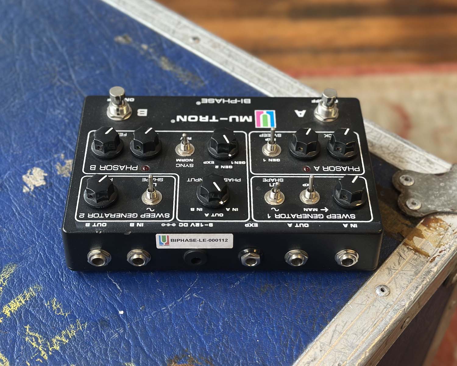 Mu-Tron Bi-Phase II Dual Phase Shifter Limited Edition Black - Image 2