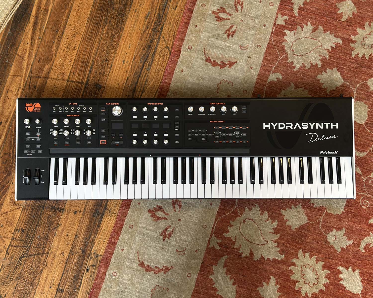 Ashun Sound Machines Hydrasynth Deluxe 16-Voice Dual-Engine Synth