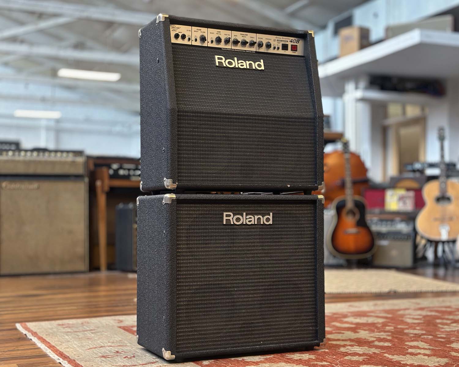 Roland GC-408 Guitar Amplifier w/ GC-408S Cabinet - Image 12