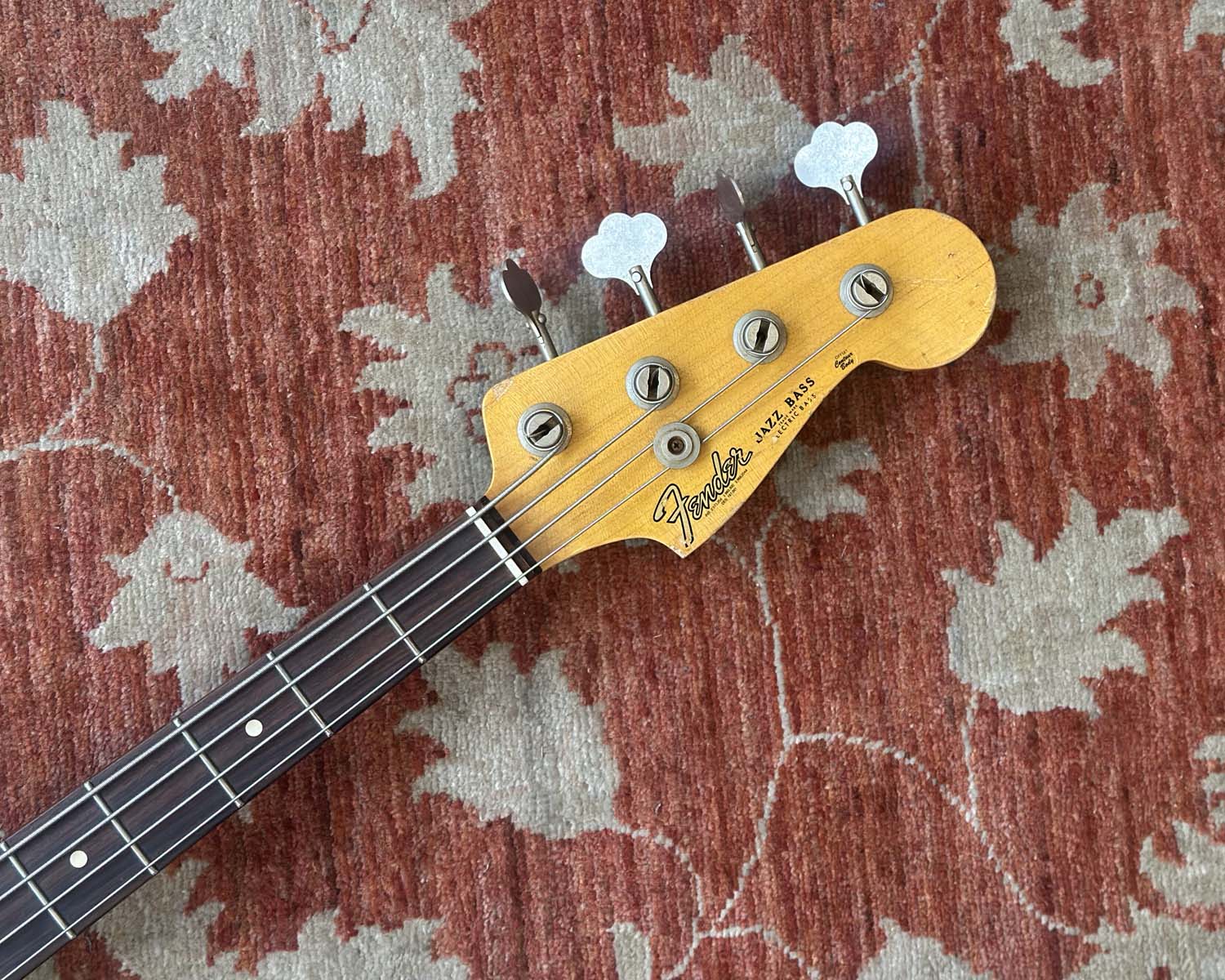 2020 Fender Custom Shop '62 Jazz Bass Journeyman Relic - Shell Pink - Image 2