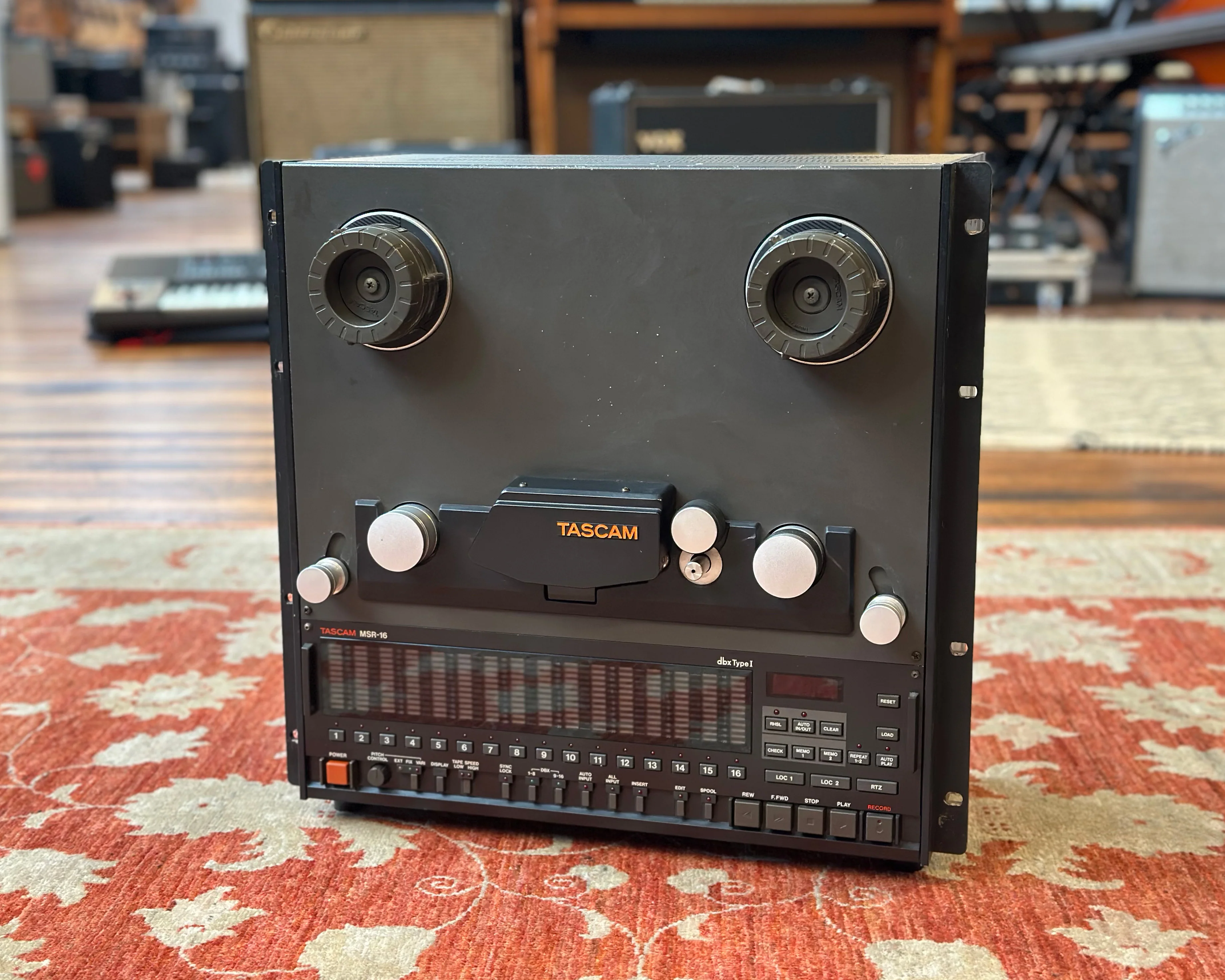 Tascam MSR-16 16 Track 1/2" Reel-to-Reel Tape Machine