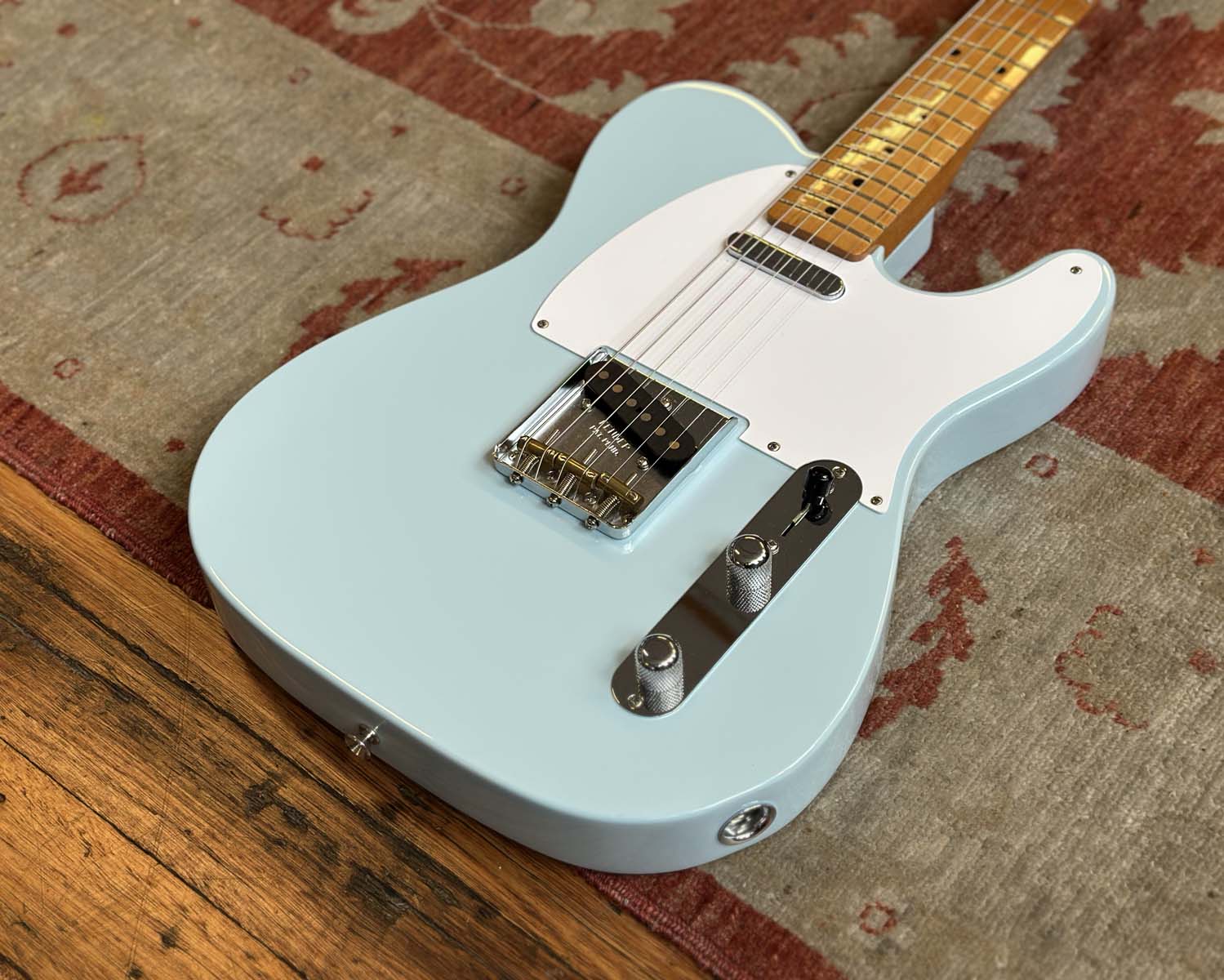 Fender Vintera '50s Telecaster Maple Sonic Blue - Image 8