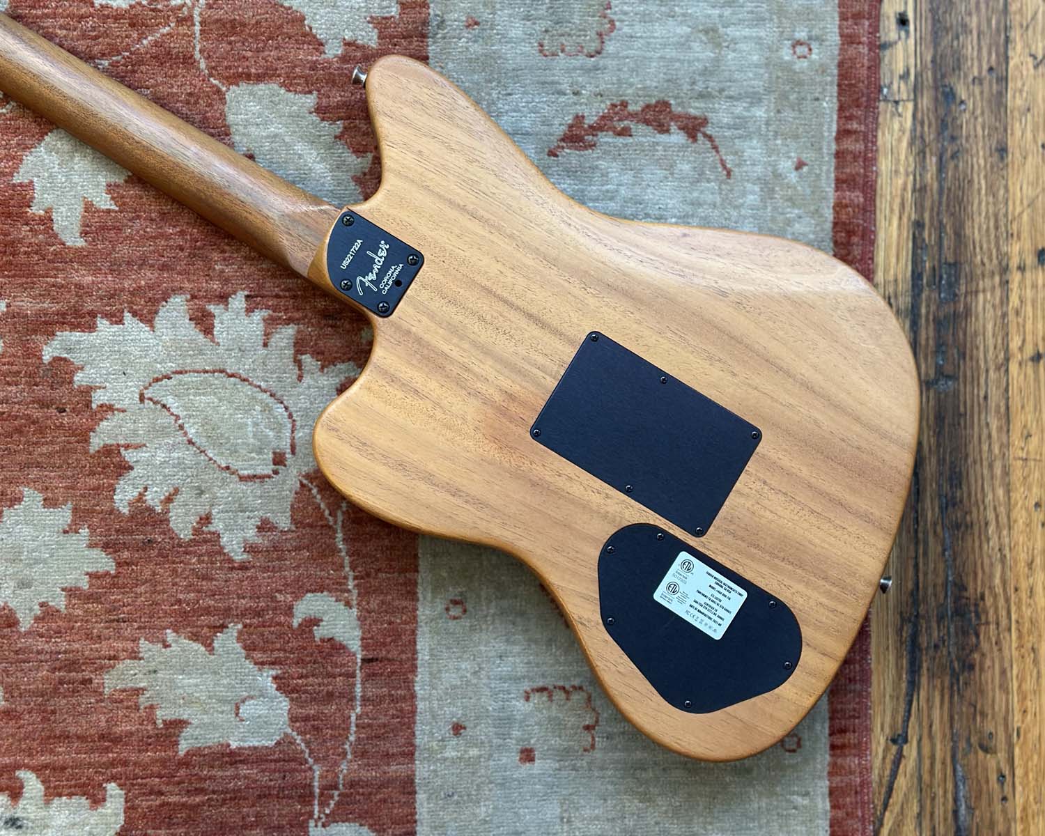2022 Fender American Acoustasonic Jazzmaster - Natural - Image 6