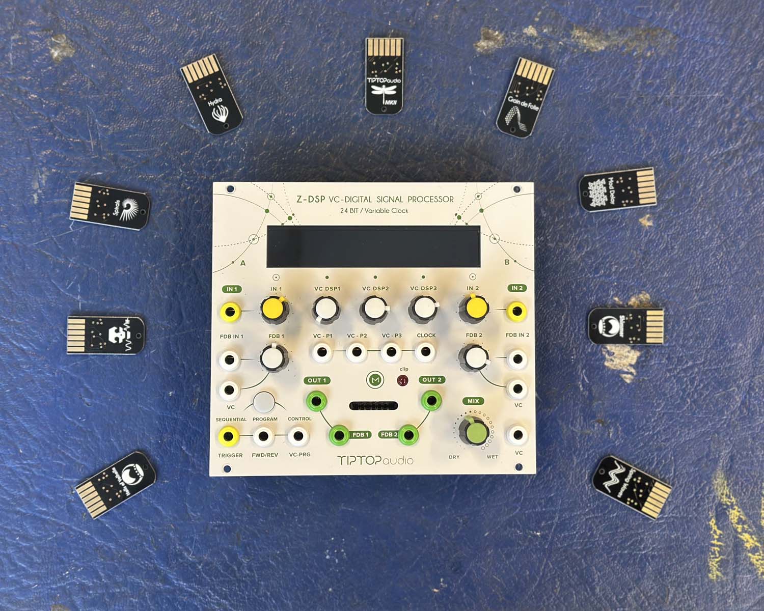 Tiptop Audio Z-DSP NS - White W/ ZDSP Card Bundle - Image 3