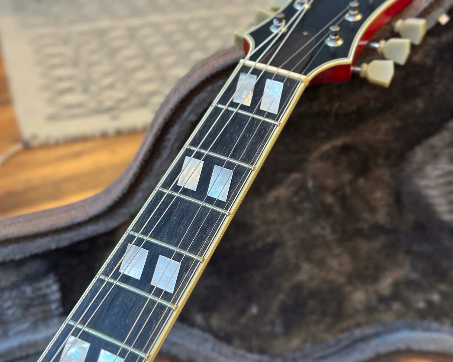 Eastman T59/V Semi-Hollow Thinline Electric Guitar w/ OHSC - Seymour Duncan Antiquities - Image 12