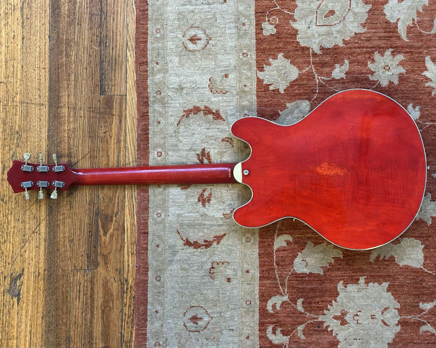 Eastman T59/V Semi-Hollow Thinline Electric Guitar w/ OHSC - Seymour Duncan Antiquities - Image 6