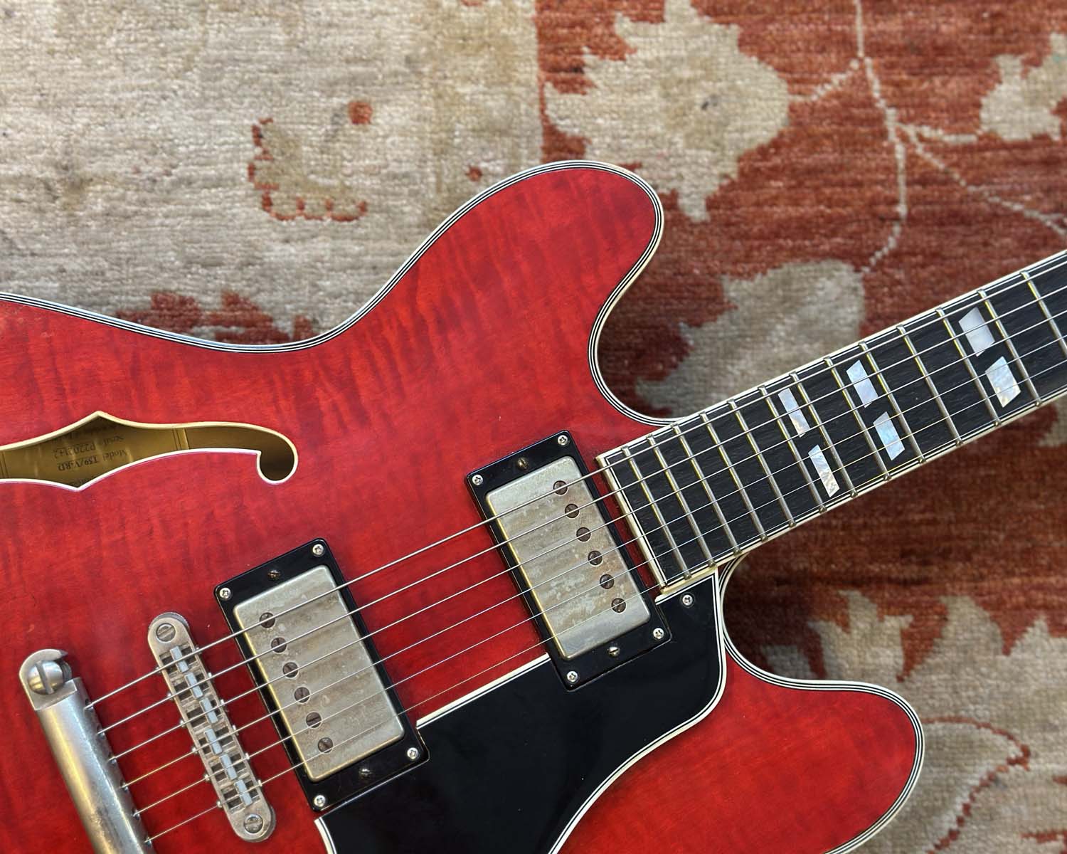 Eastman T59/V Semi-Hollow Thinline Electric Guitar w/ OHSC - Seymour Duncan Antiquities - Image 8