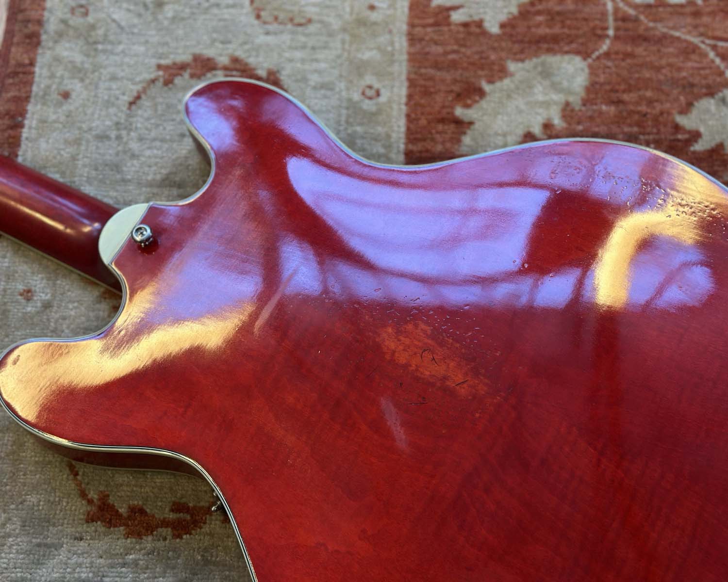 Eastman T59/V Semi-Hollow Thinline Electric Guitar w/ OHSC - Seymour Duncan Antiquities - Image 9
