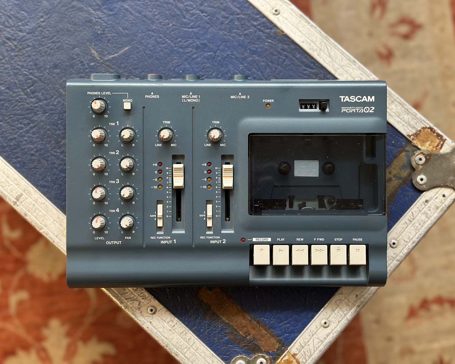 Tascam Ministudio Porta 02 4-Track Cassette Recorder w/ 5 x TDK SA100 Cassettes
