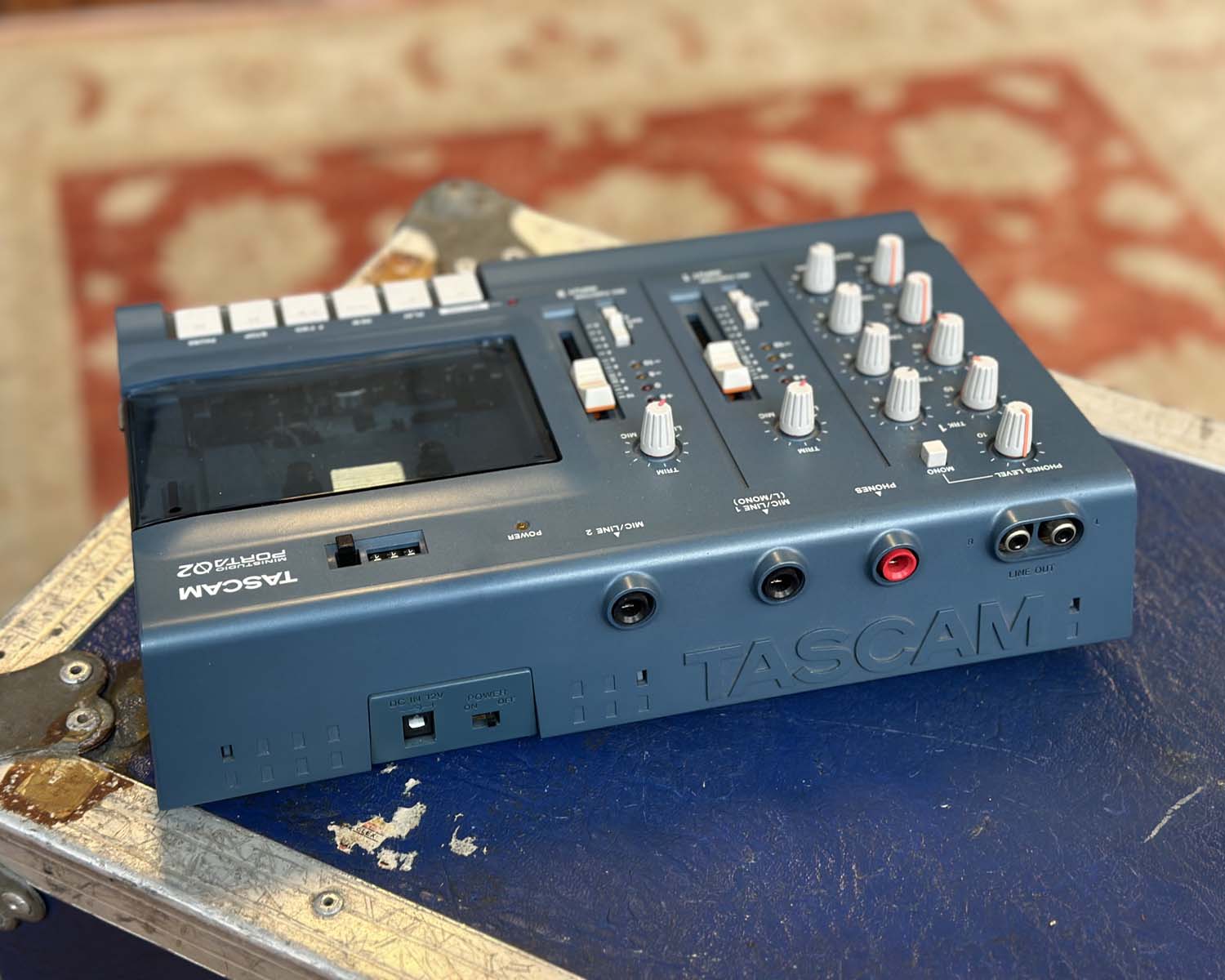 Tascam Ministudio Porta 02 4-Track Cassette Recorder w/ 5 x TDK SA100 Cassettes - Image 2