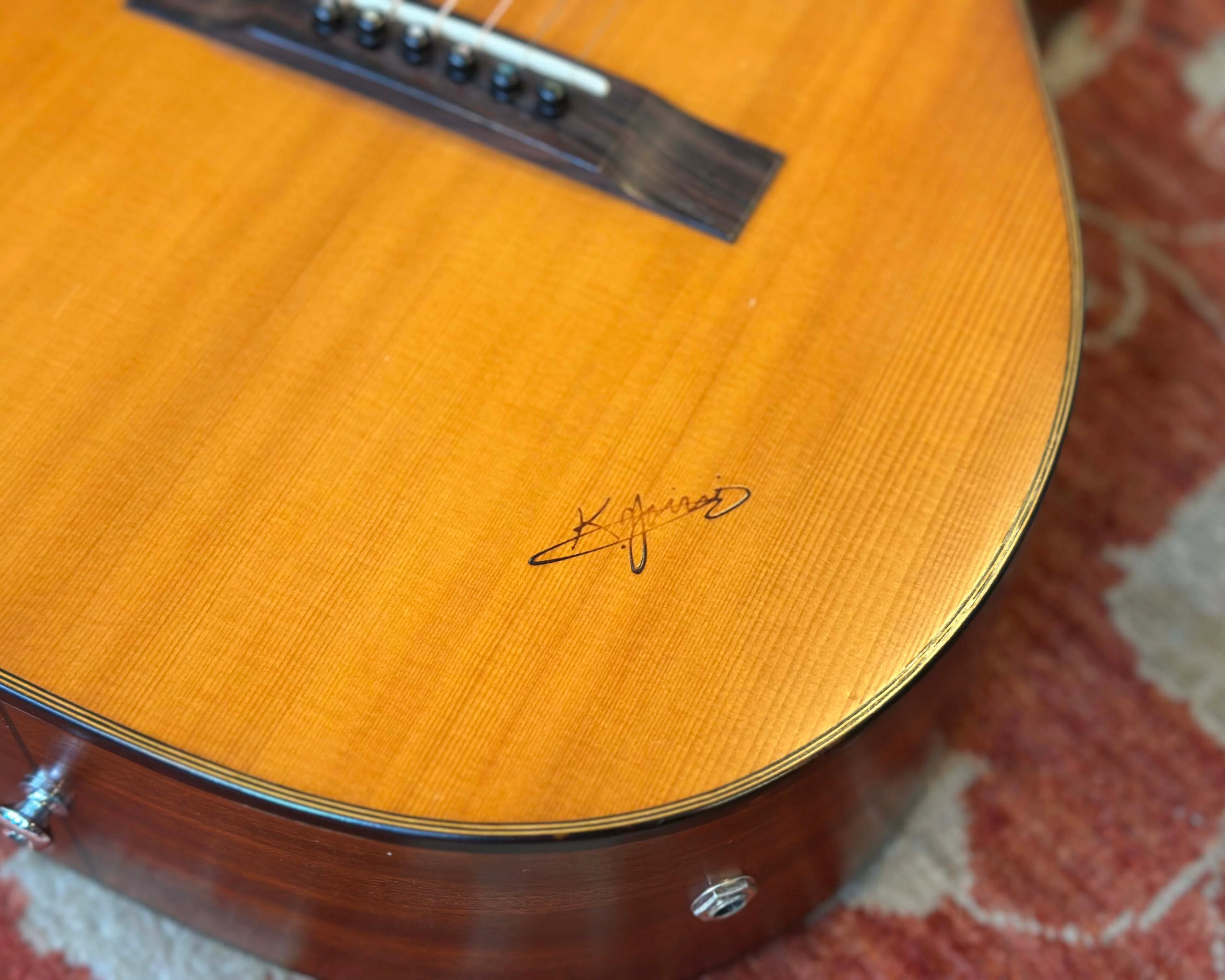 K. Yairi RAG6-14FE Parlour Guitar Made in Japan - Image 9