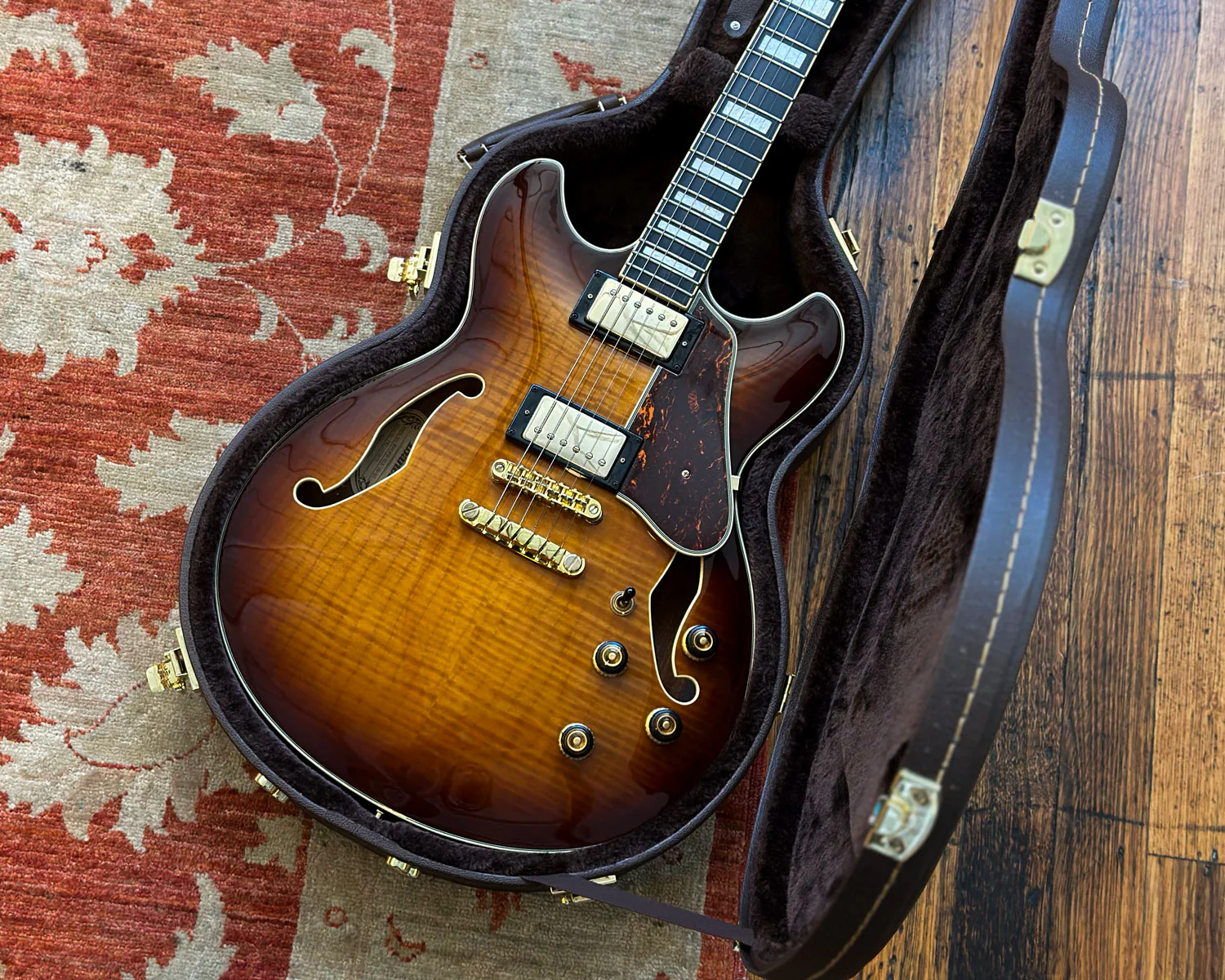 Ibanez AS93FM - Expressionist Artcore Violin Sunburst Hollowbody Guitar - Image 12