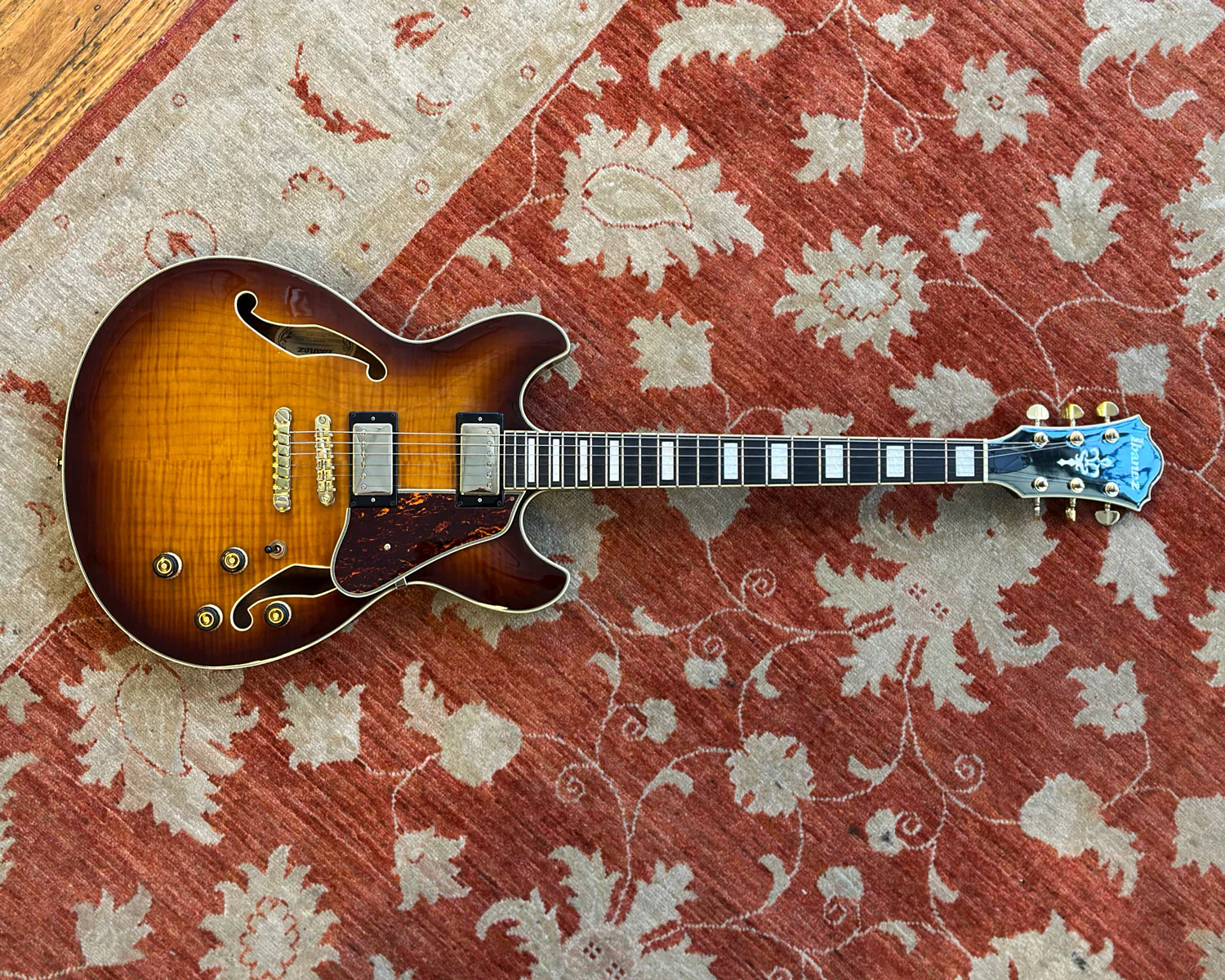 Ibanez AS93FM - Expressionist Artcore Violin Sunburst Hollowbody Guitar - Image 2