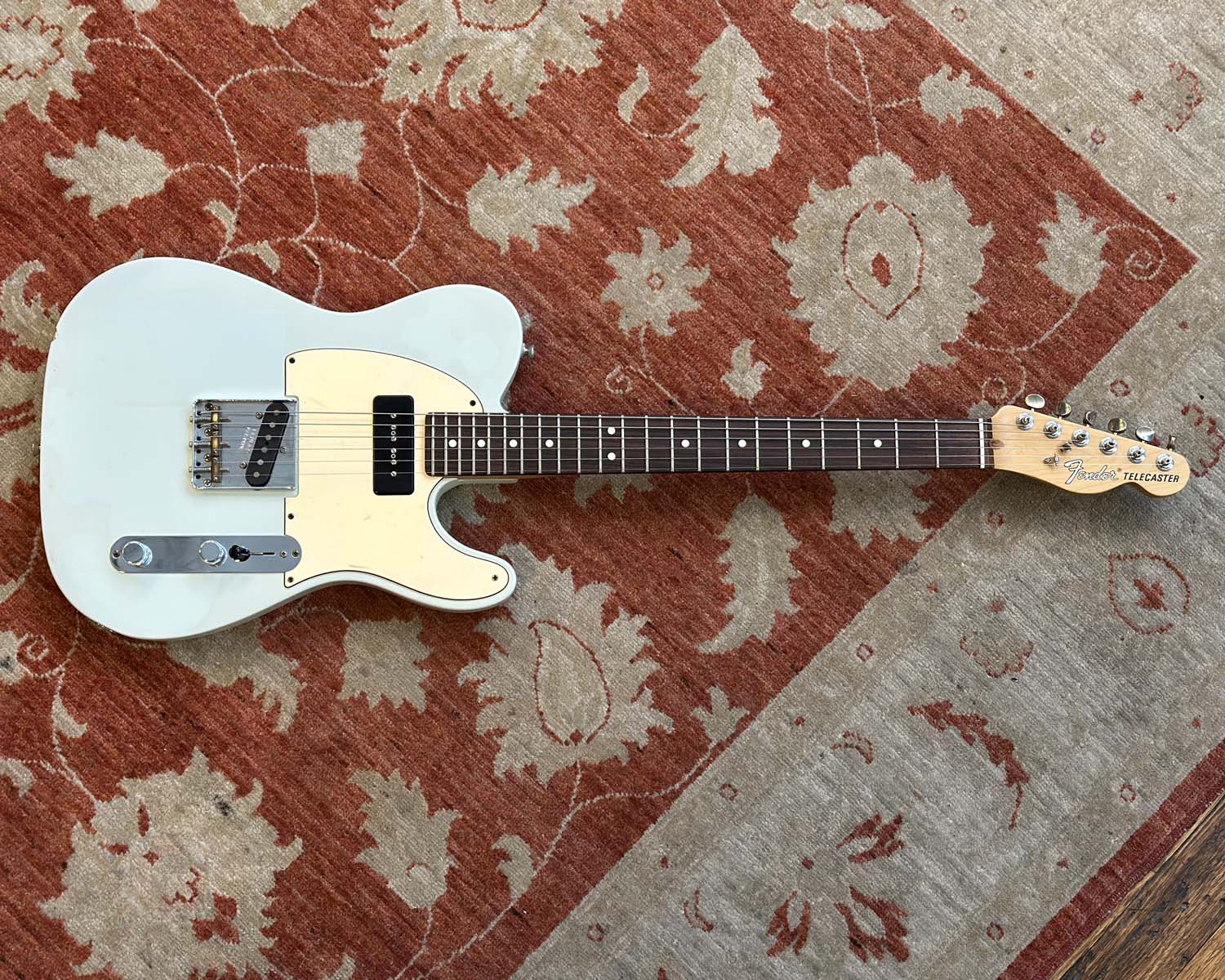 Fender American Performer Telecaster - Sonic Blue - Modified - Image 3