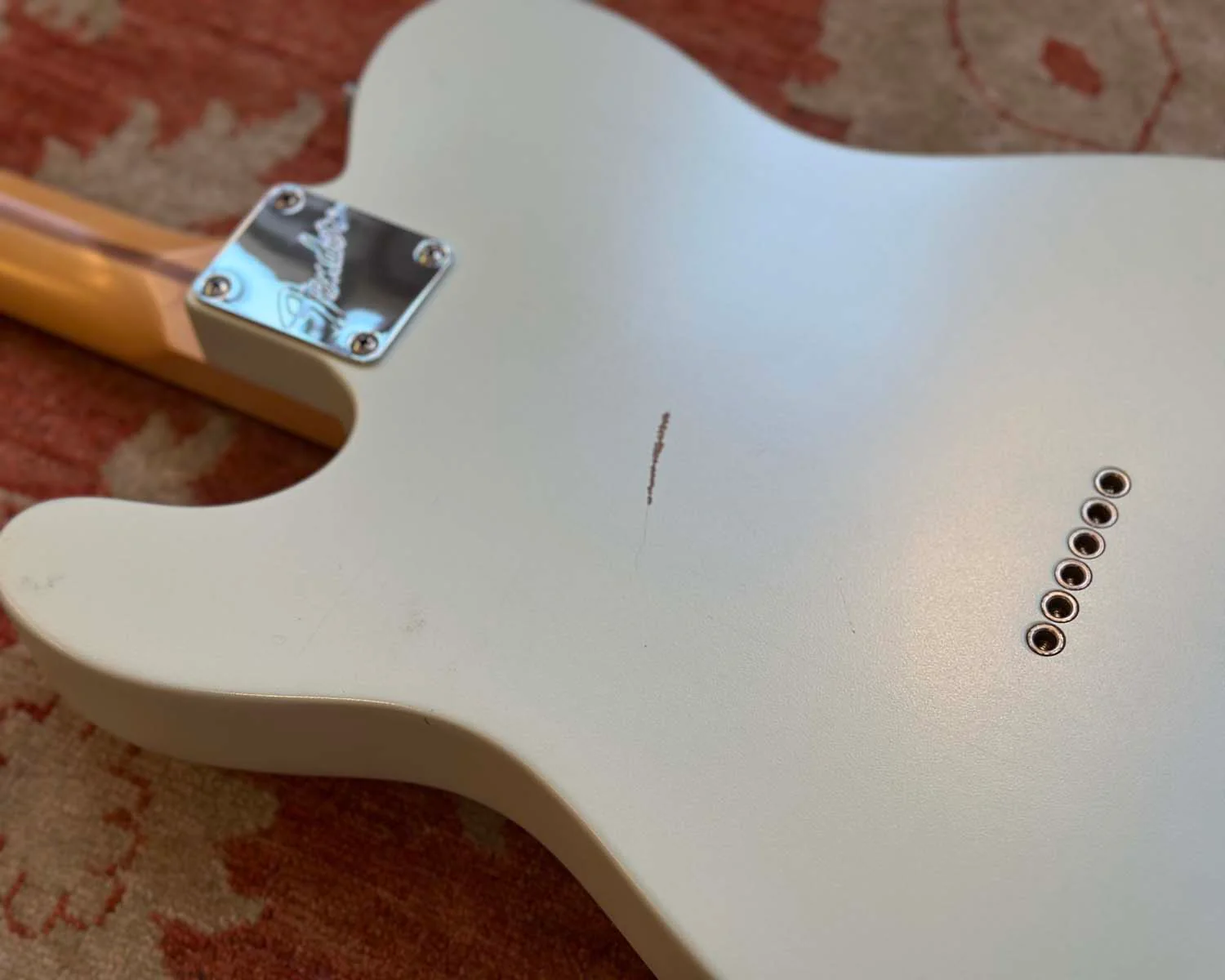 Fender American Performer Telecaster - Sonic Blue - Modified - Image 7