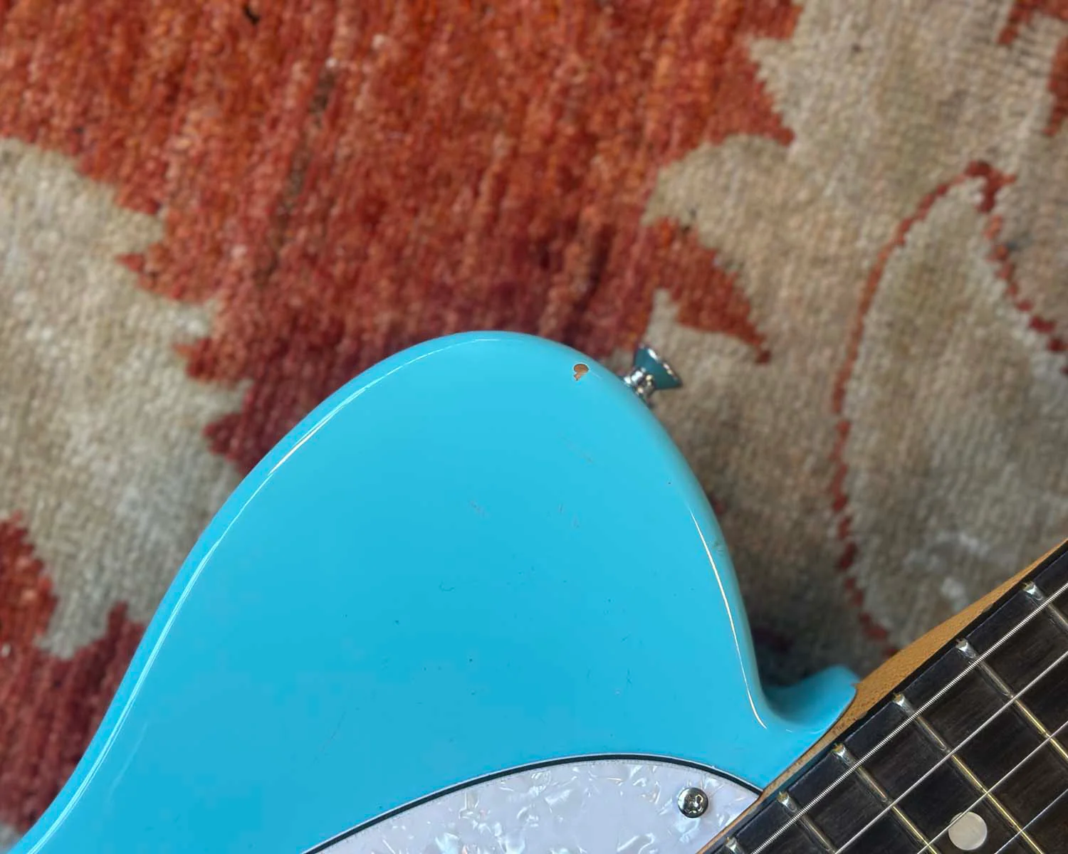 Fender Partscaster Telecaster - Daphne Blue w/ Bigsby & Vibramate Spoiler - Image 8