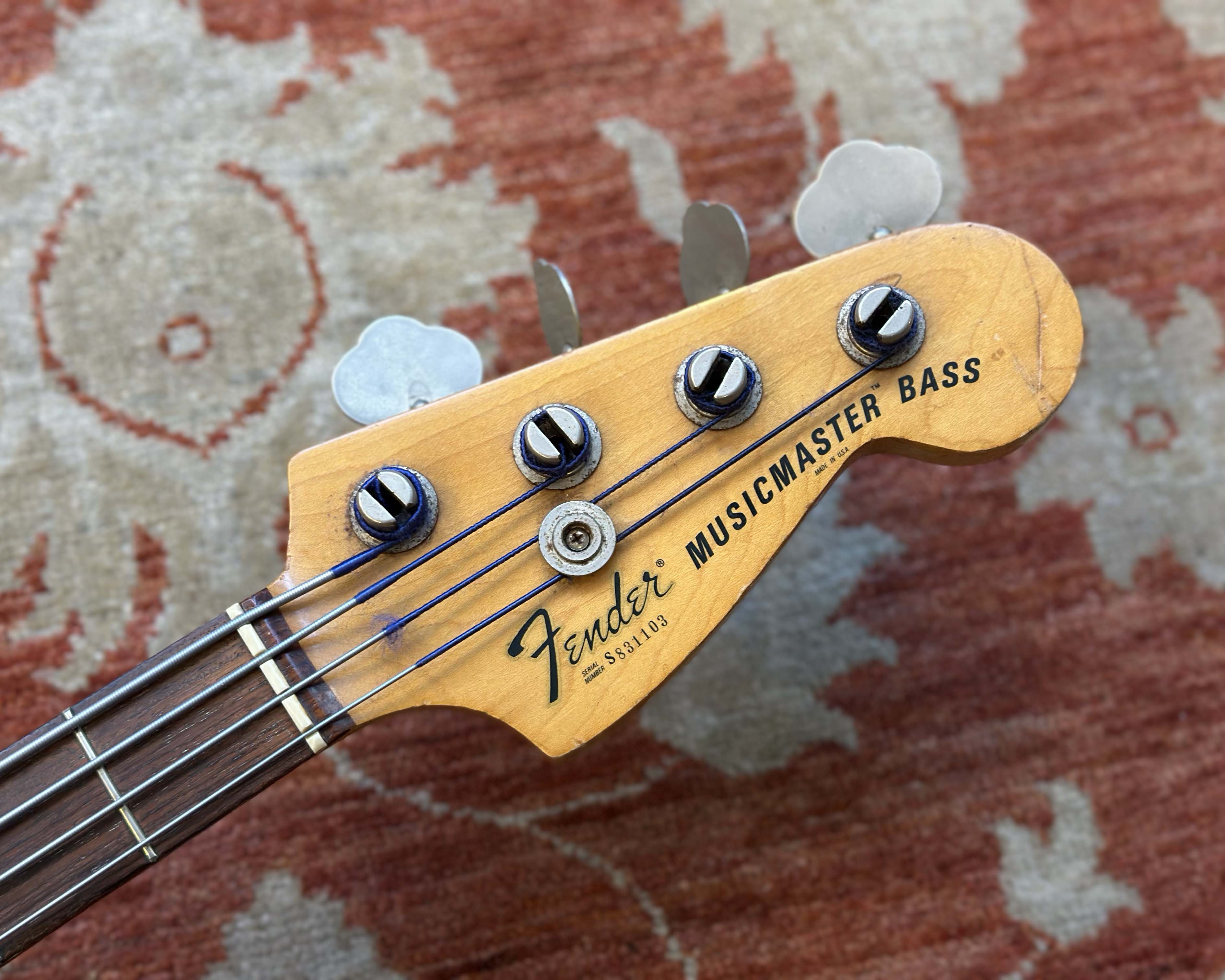 1978 Fender Musicmaster Bass - Image 2