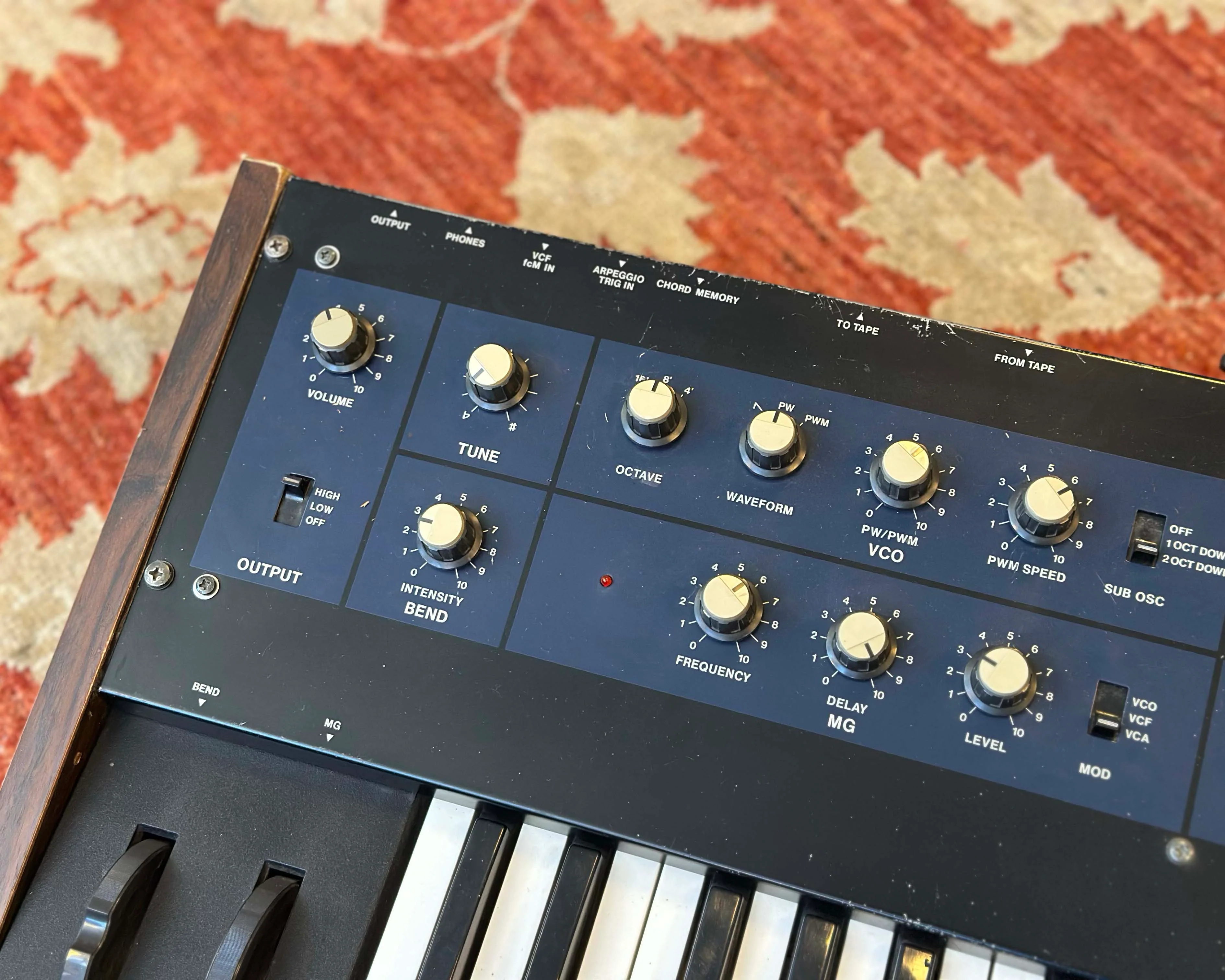 KORG PolySix Programmable 6 Voice Polyphonic Analogue Synthesizer - Image 6