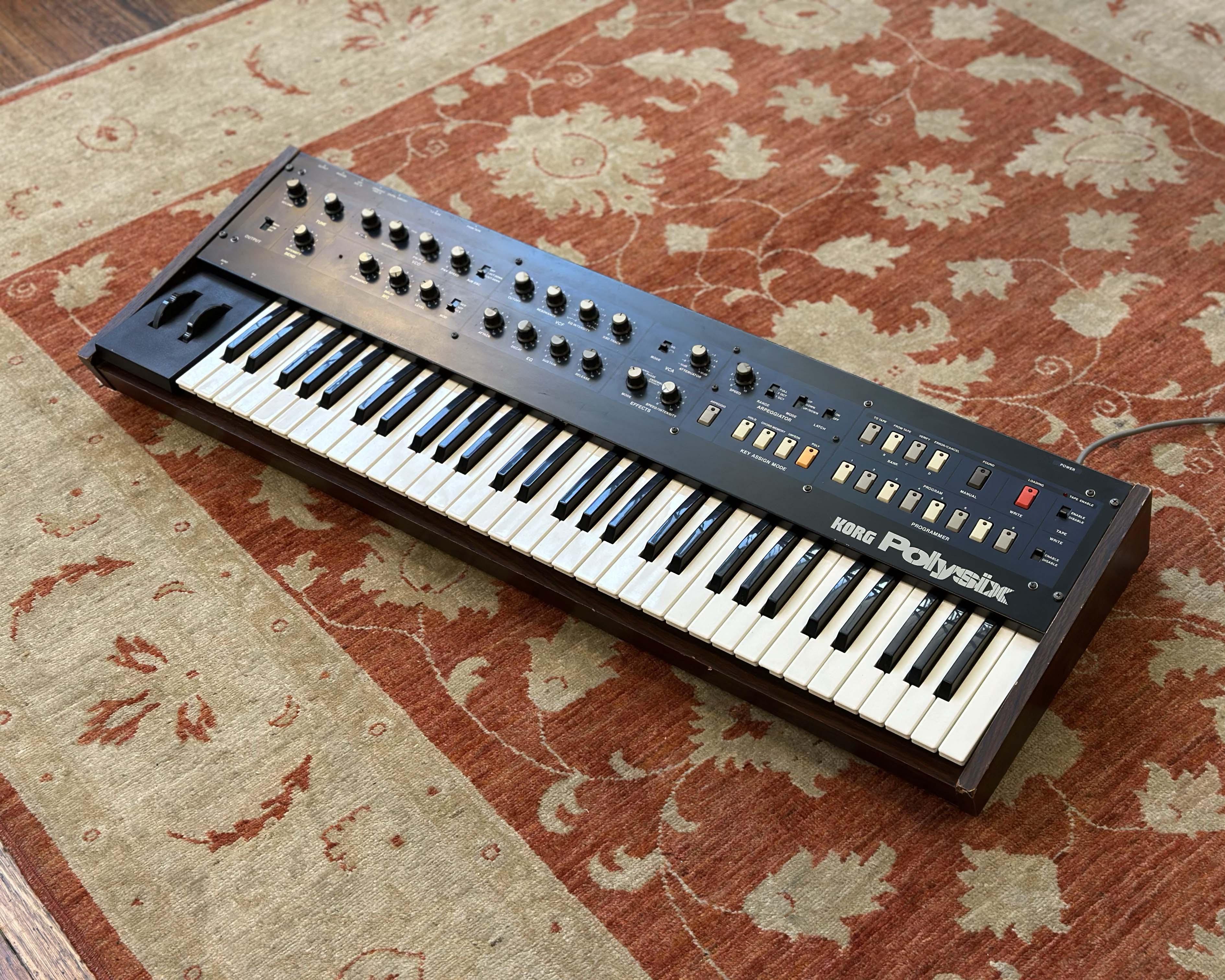 KORG PolySix Programmable 6 Voice Polyphonic Analogue Synthesizer - Image 9