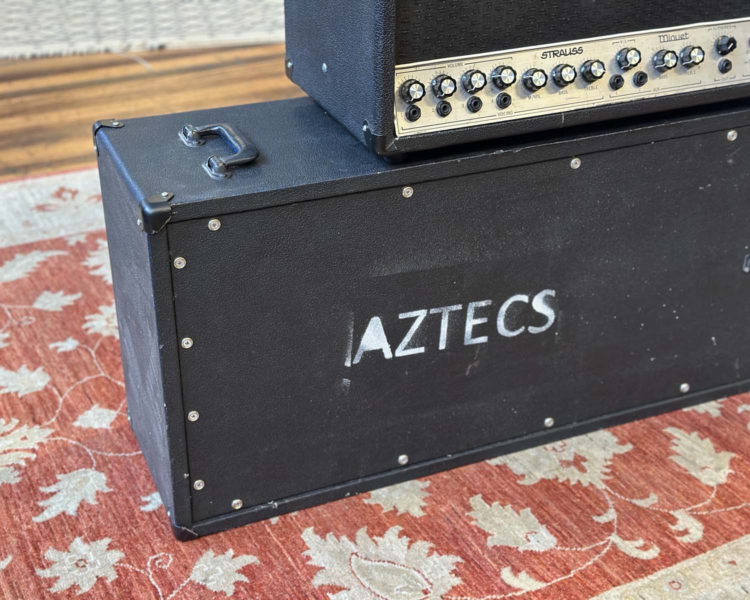 1970s Strauss Minuet Valve PA Head & Speakers - Image 9