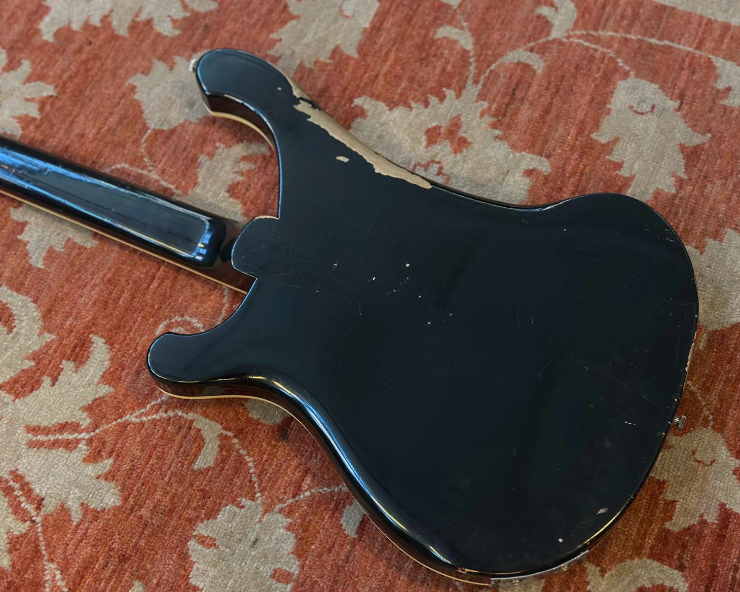 1975 Rickenbacker 4001 Bass "Jet-Glo" w/ HSC - Image 5