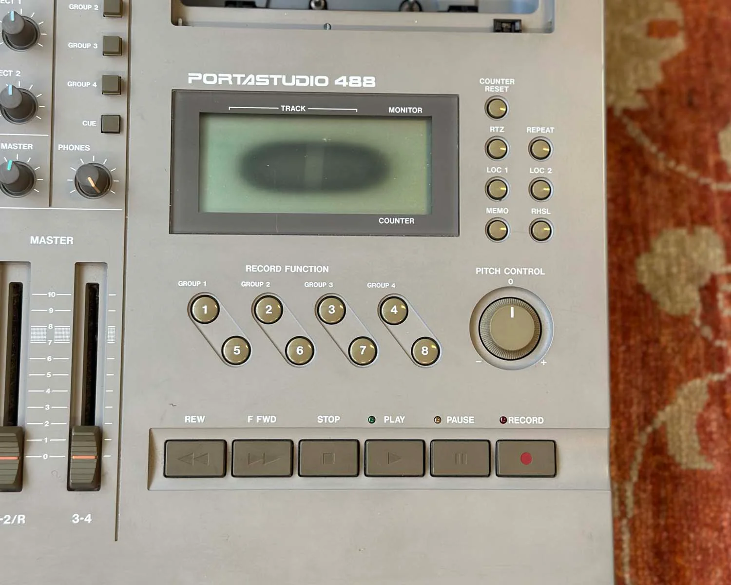 Tascam Portastudio 488 8 Track Cassette-Tape Recorder - Image 3