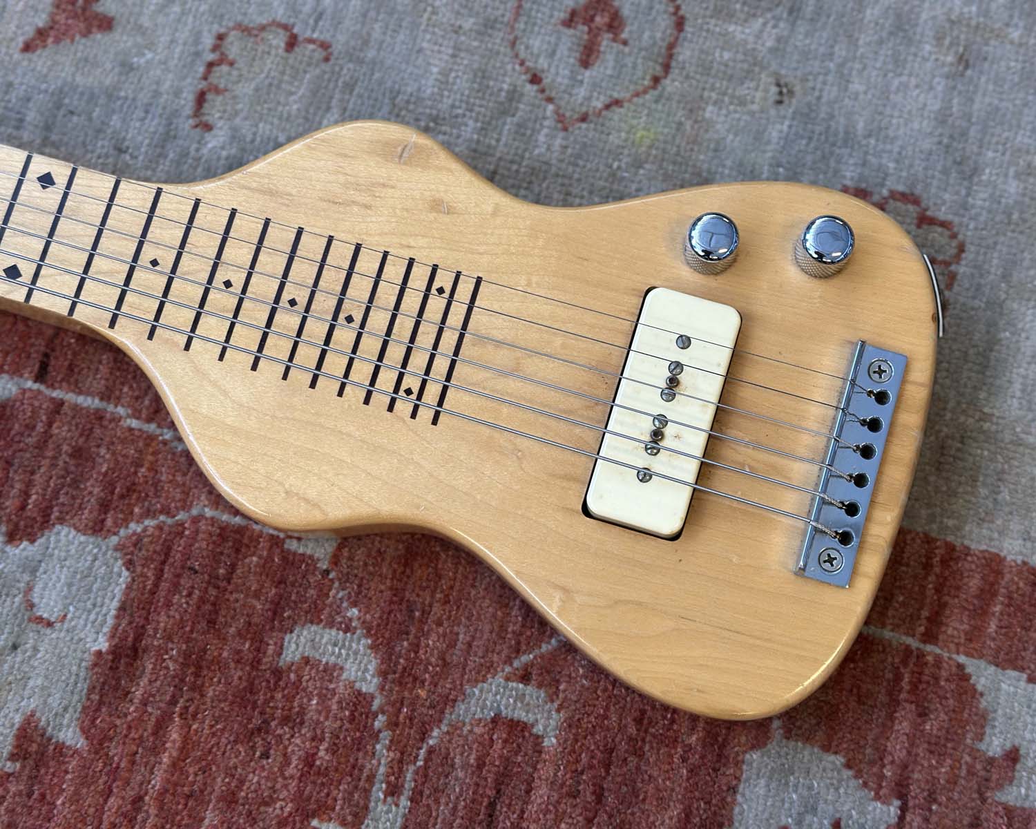Maple Lap Steel w/P90 Pickup