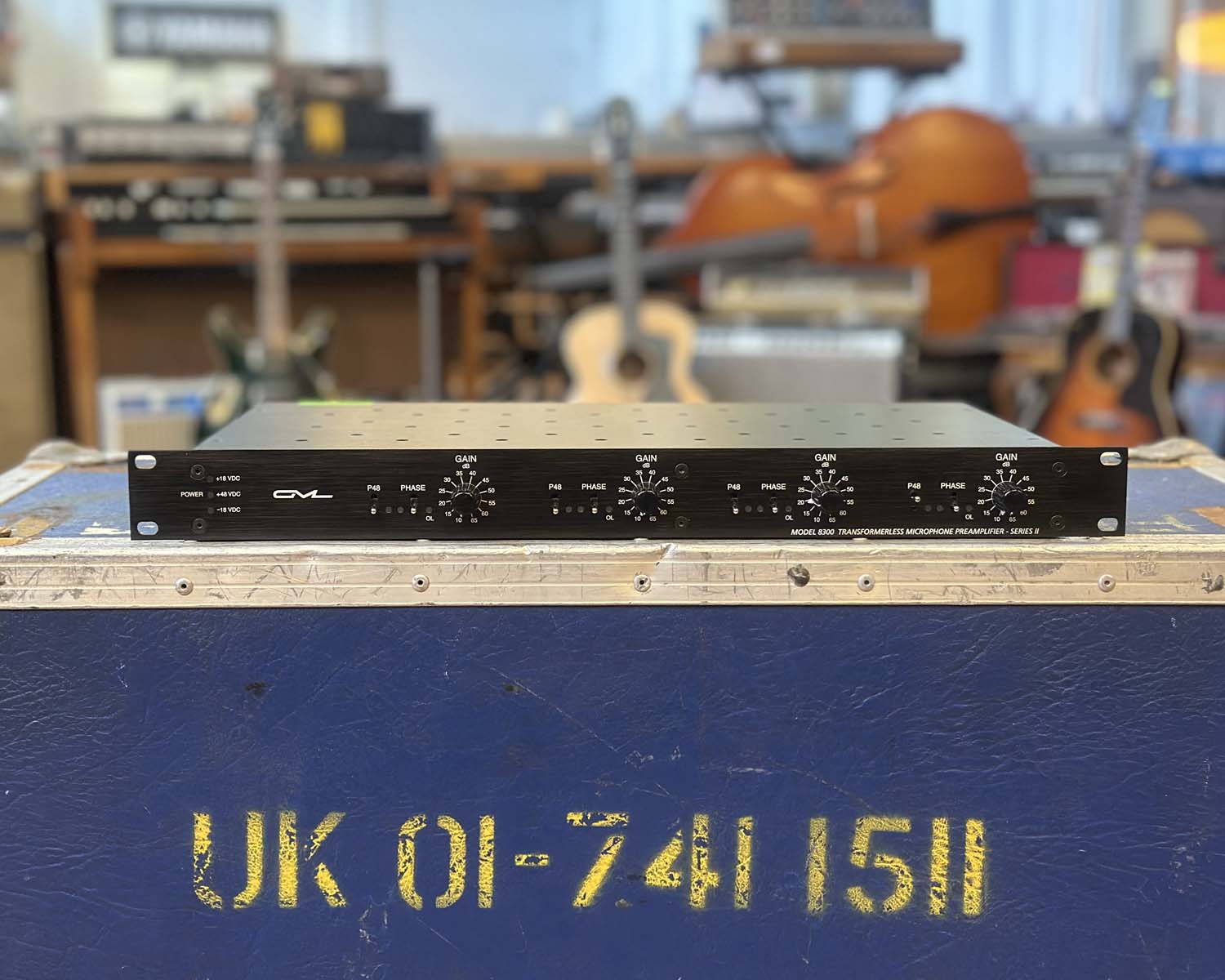 GML 8304 Series II 4-Channel Microphone Preamp