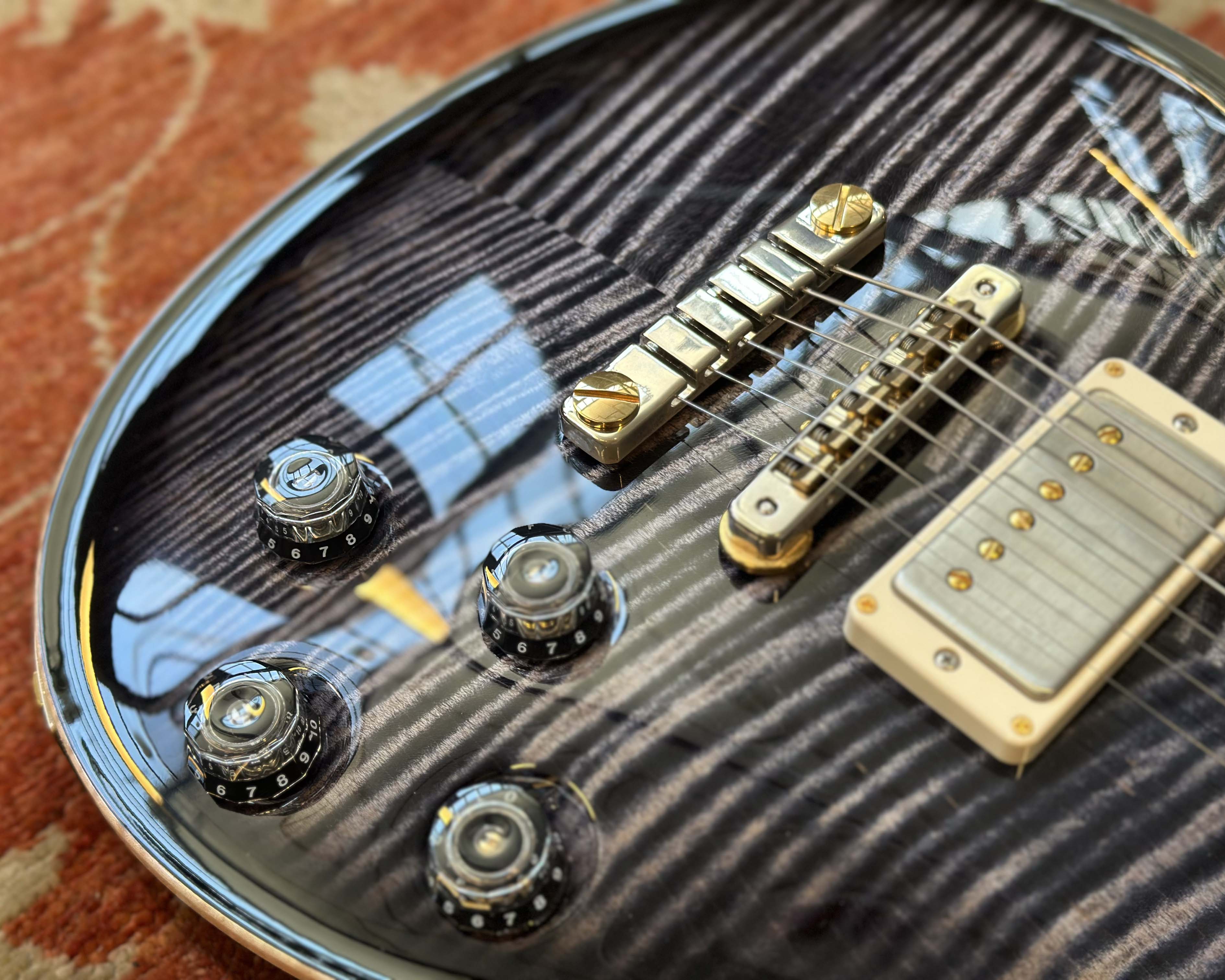 2024 Paul Reed Smith McCarty 594 - 10 Top in Charcoal Burst w/ OHSC & Paperwork - Image 7