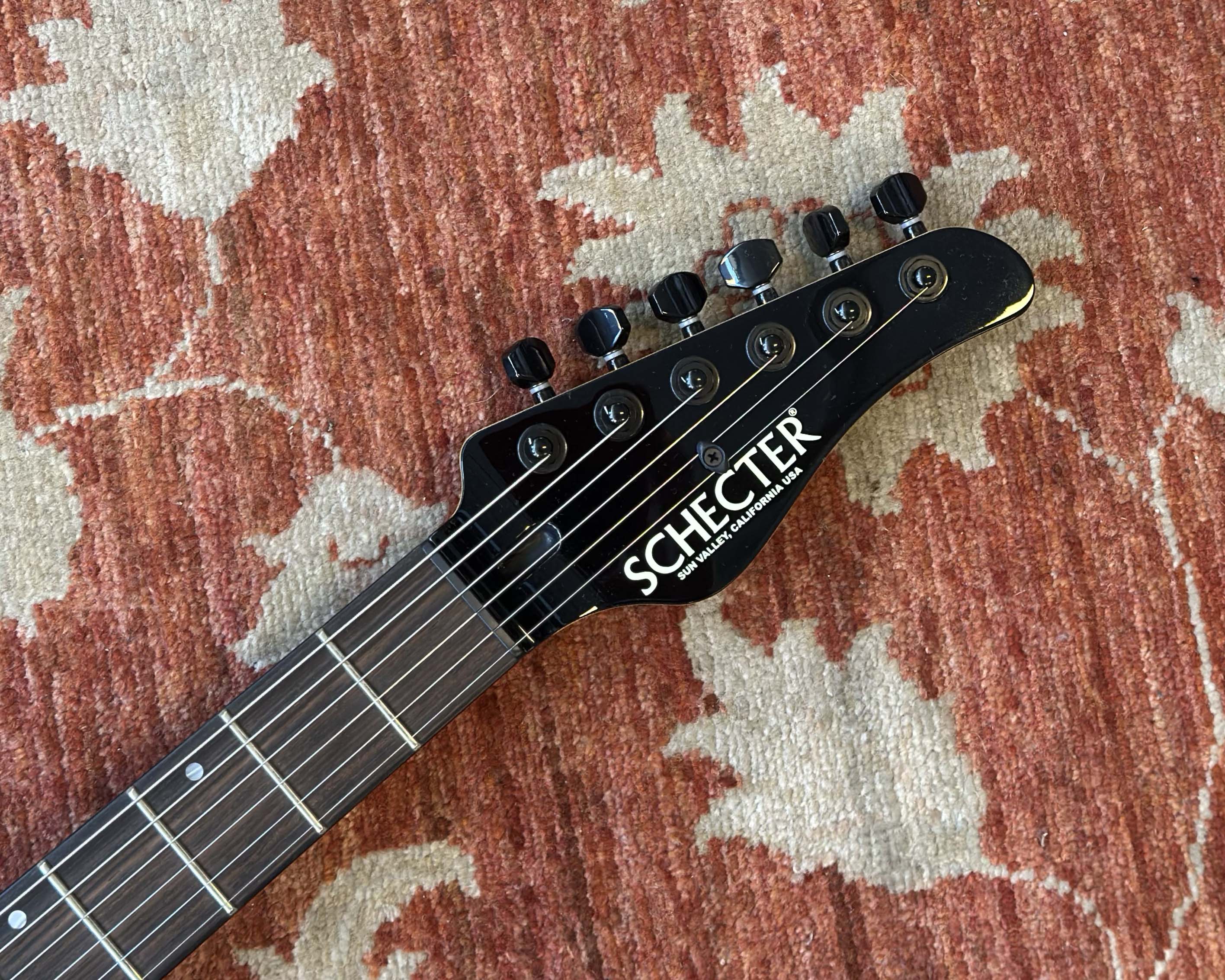 Schecter USA Custom Shop Sunset Custom II - Black Violet w/ OHSC & Paperwork - Image 2