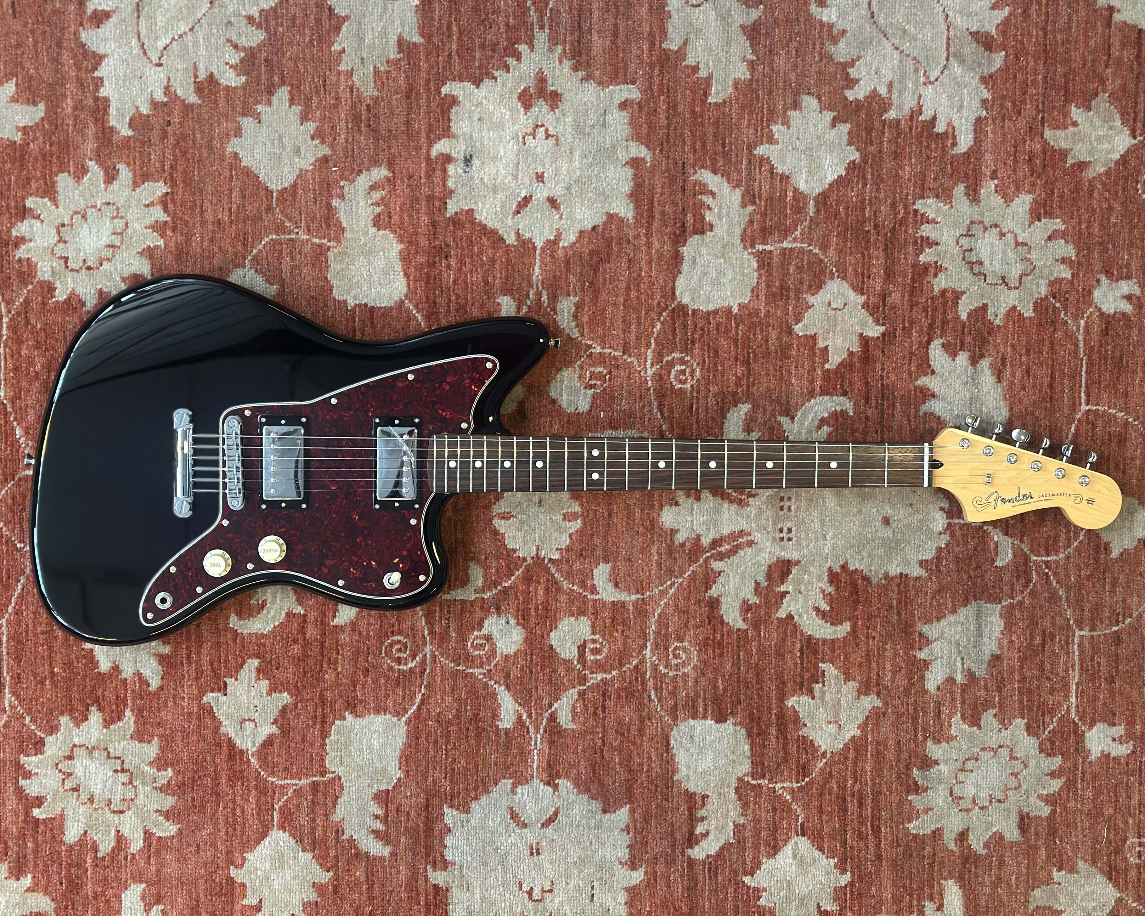 Fender Made in Japan Adjusto-Matic Jazzmaster HH - Black - Image 3