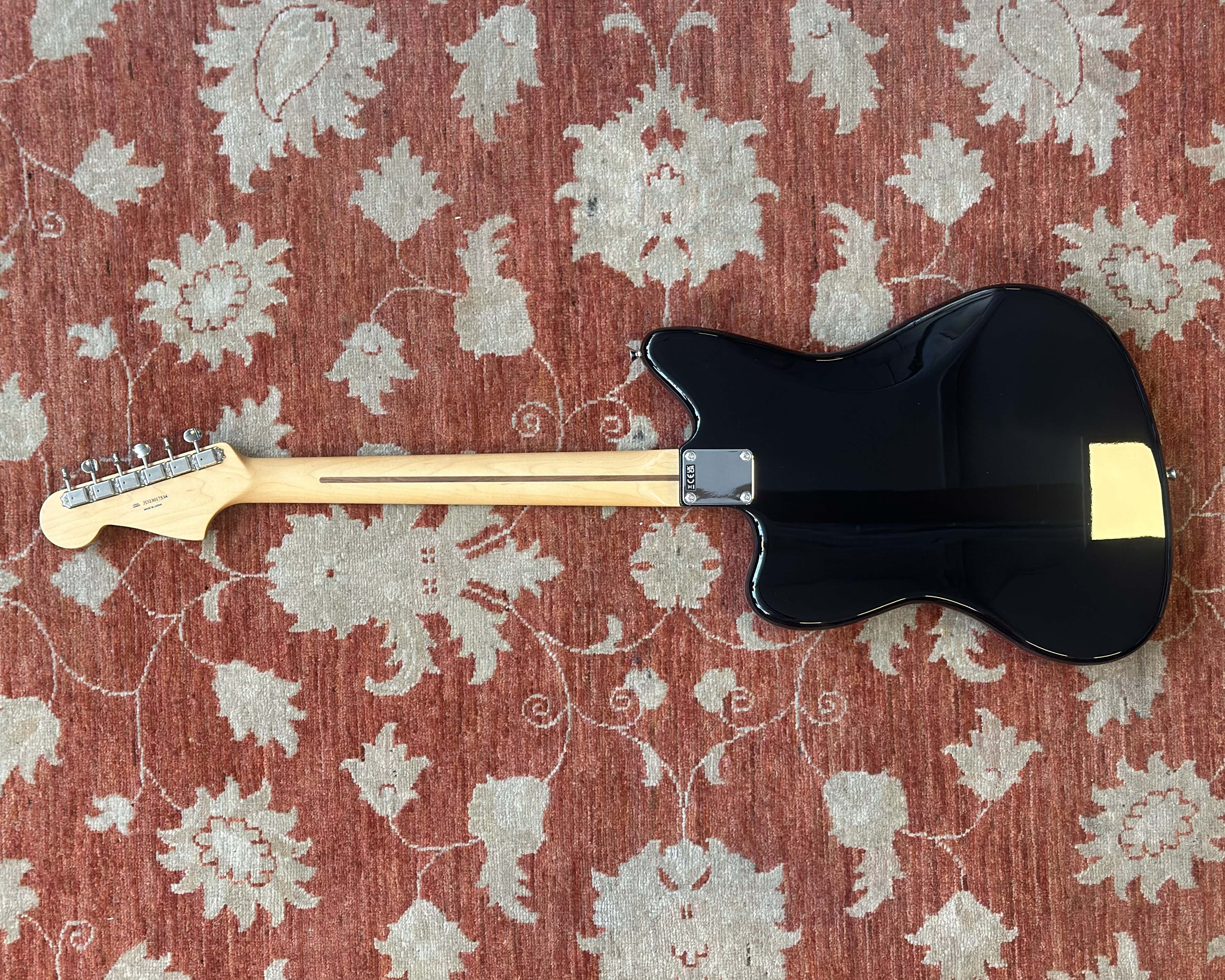 Fender Made in Japan Adjusto-Matic Jazzmaster HH - Black - Image 6