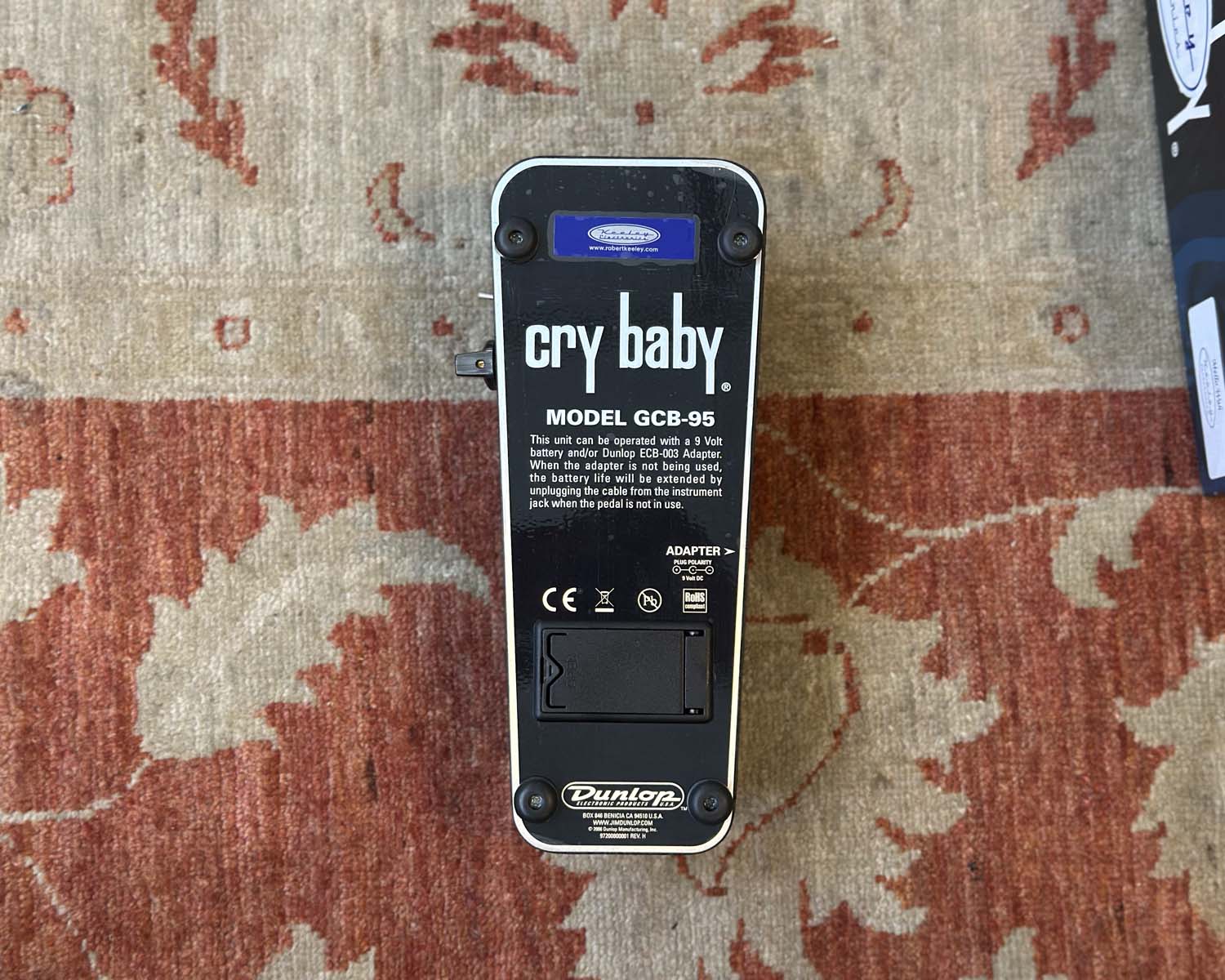 Keeley Electronics / Dunlop GCB-95 Mello Wah - Image 3