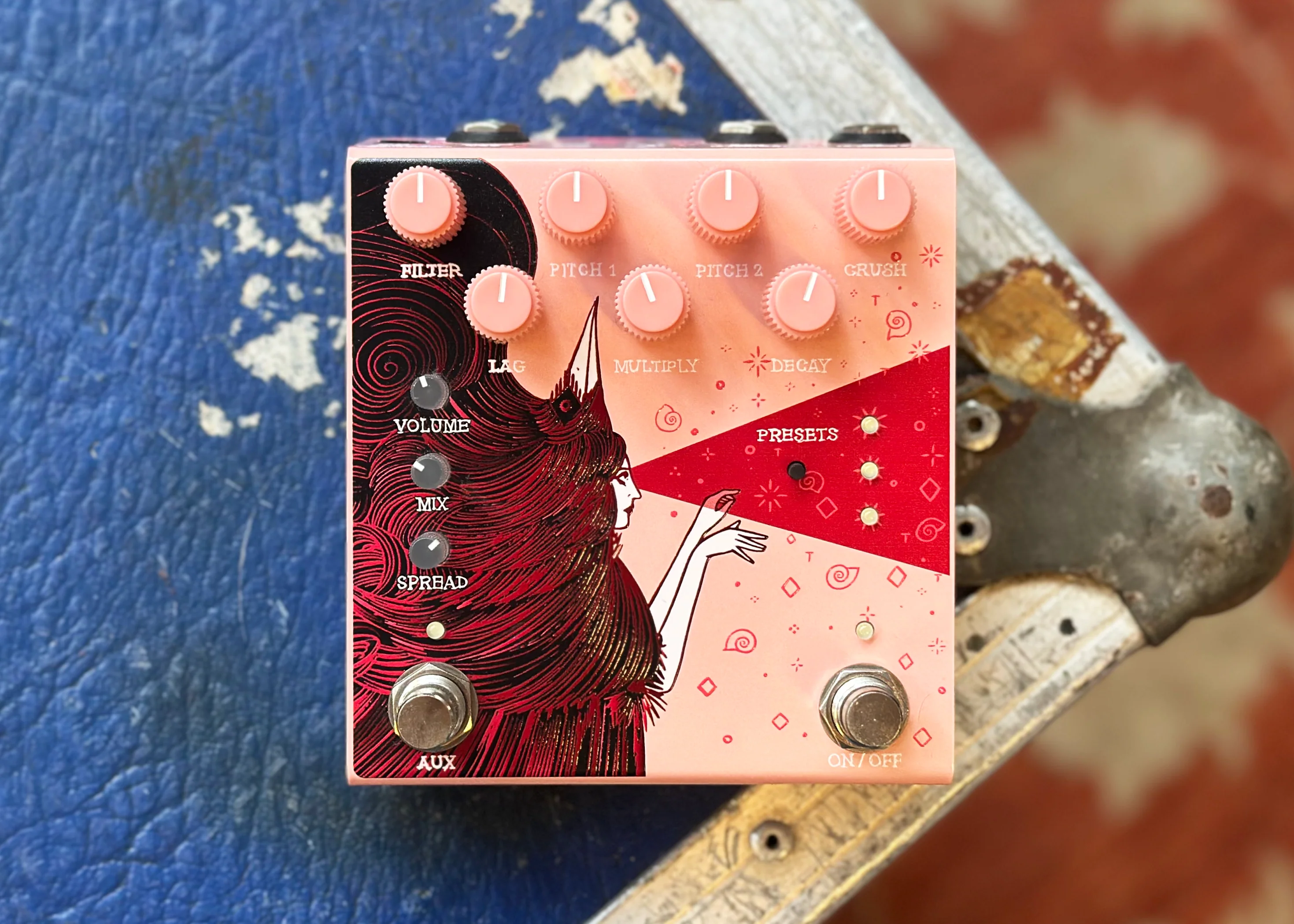 Old Blood Noise Endeavors Dark Star Stereo Reverb Pedal