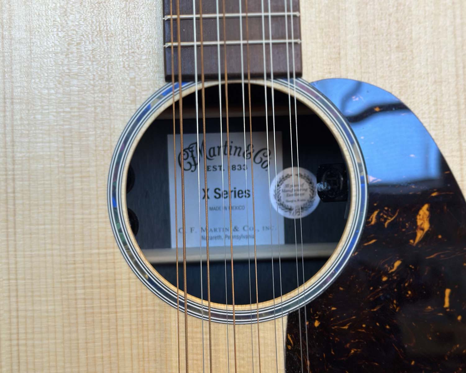 Martin D-X2E "Brazilian" 12-String Acoustic - Image 11