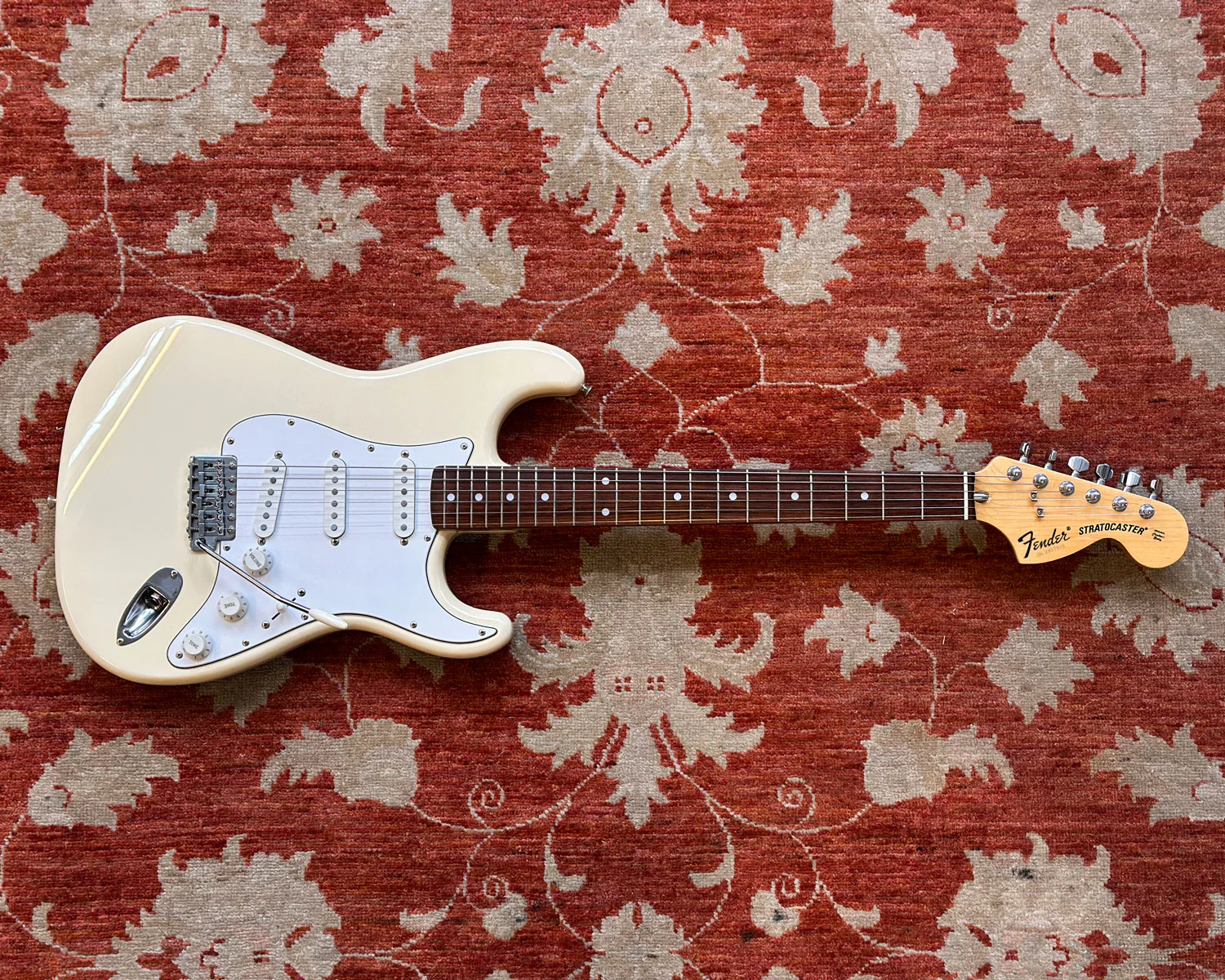 1986 Fender Stratocaster 'E Series' ST-72-55 - Olympic White - Image 2