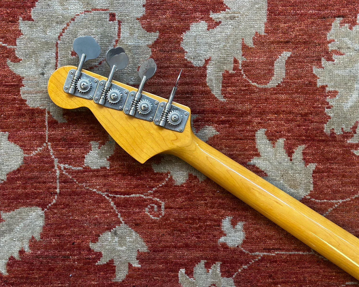2008 CIJ Fender Mustang Bass 'S Series' - California Blue - Image 6