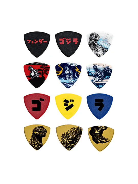 Fender Limited Edition Godzilla Picks & Collectible Tin (12) - Image 3
