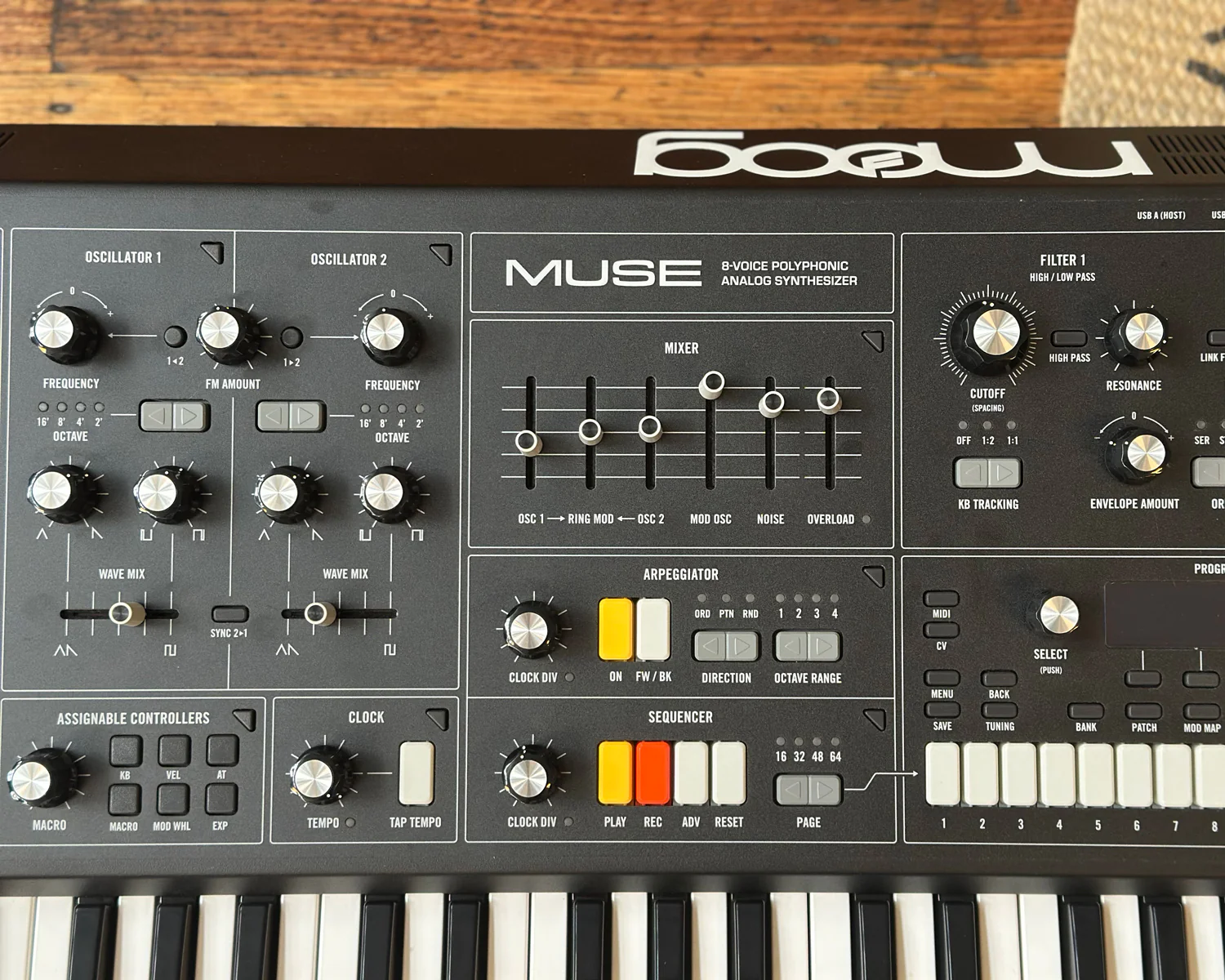 Moog Muse 8-Voice Polyphonic Synthesizer - Image 7