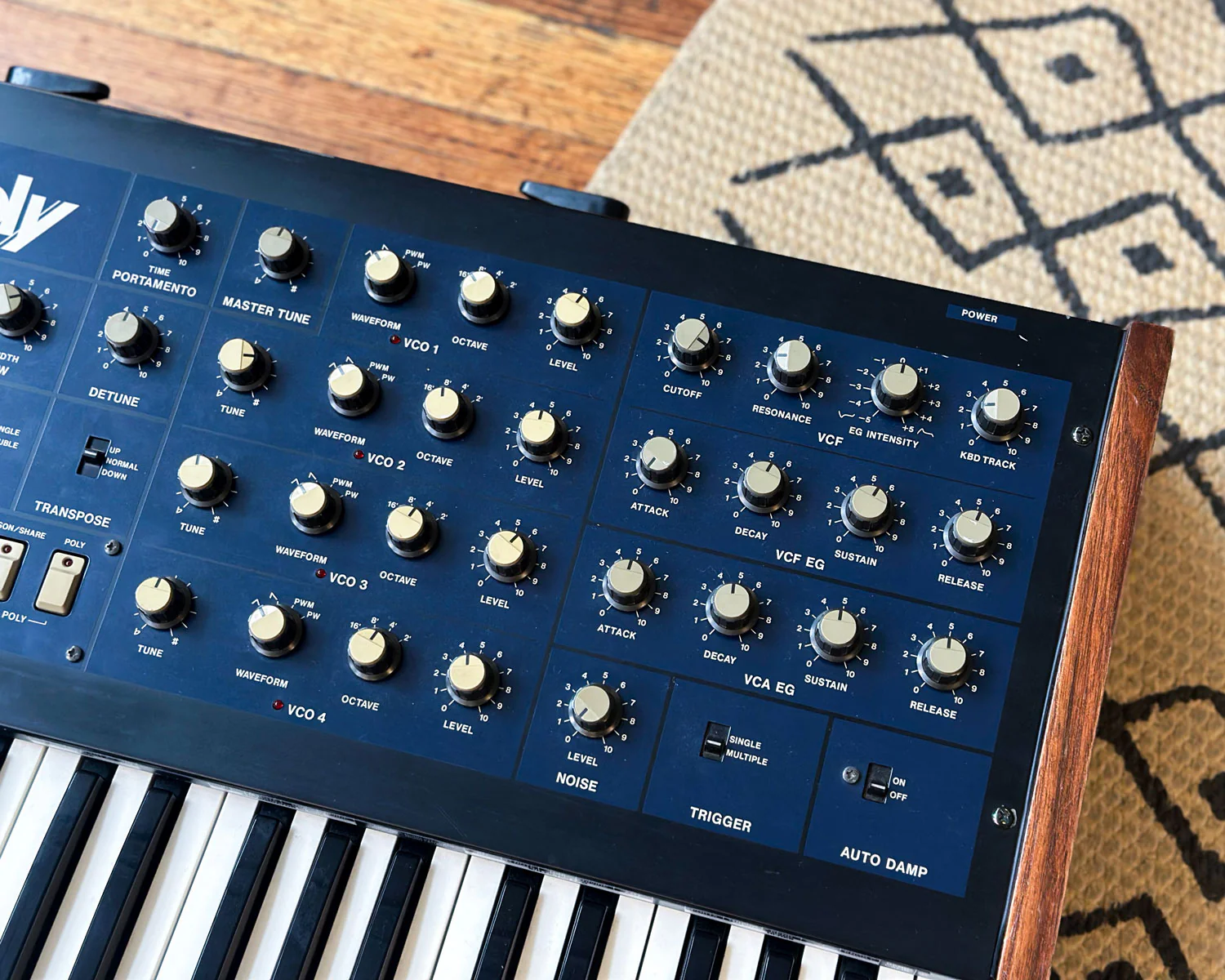 KORG Mono/Poly 4-Voice Analog Synthesizer w/ModyPoly & HiRes Mods - Image 5
