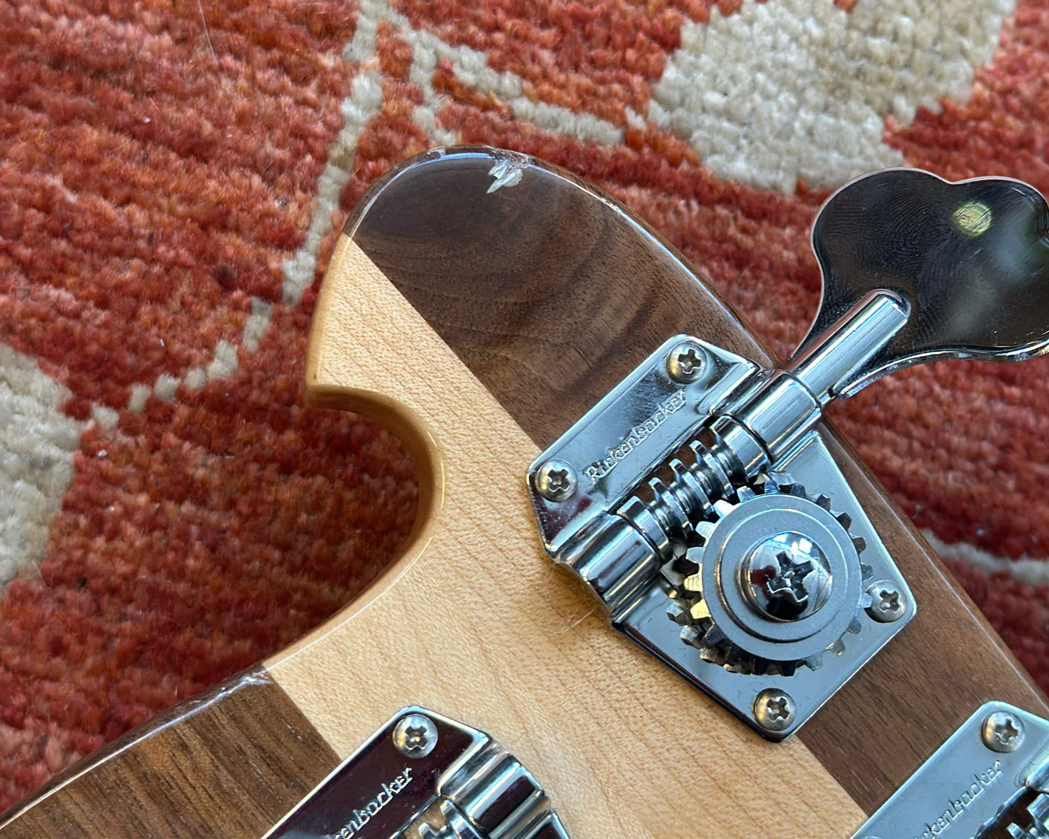 2021 Rickenbacker 4003 Bass - Maple Glo (Unfinished Fingerboard Model) - Image 10
