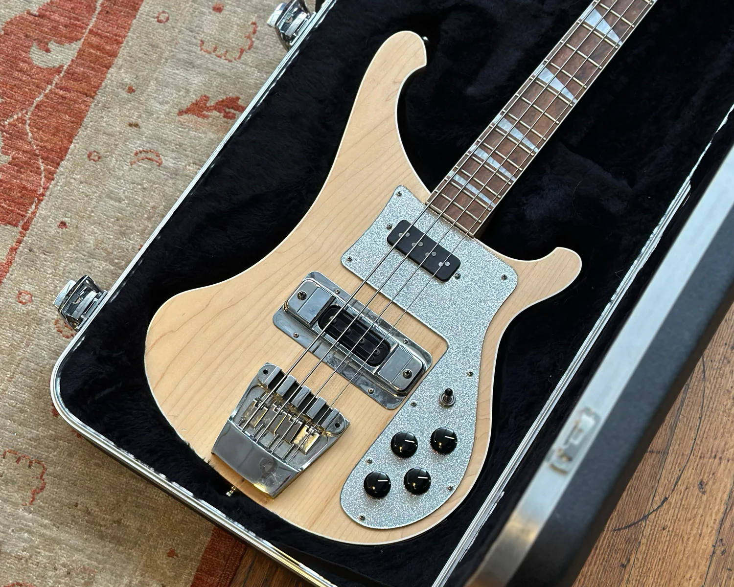 2021 Rickenbacker 4003 Bass - Maple Glo (Unfinished Fingerboard Model) - Image 12