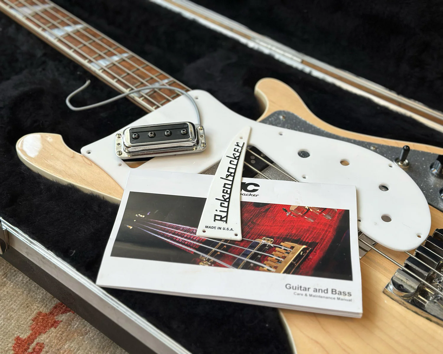 2021 Rickenbacker 4003 Bass - Maple Glo (Unfinished Fingerboard Model) - Image 13