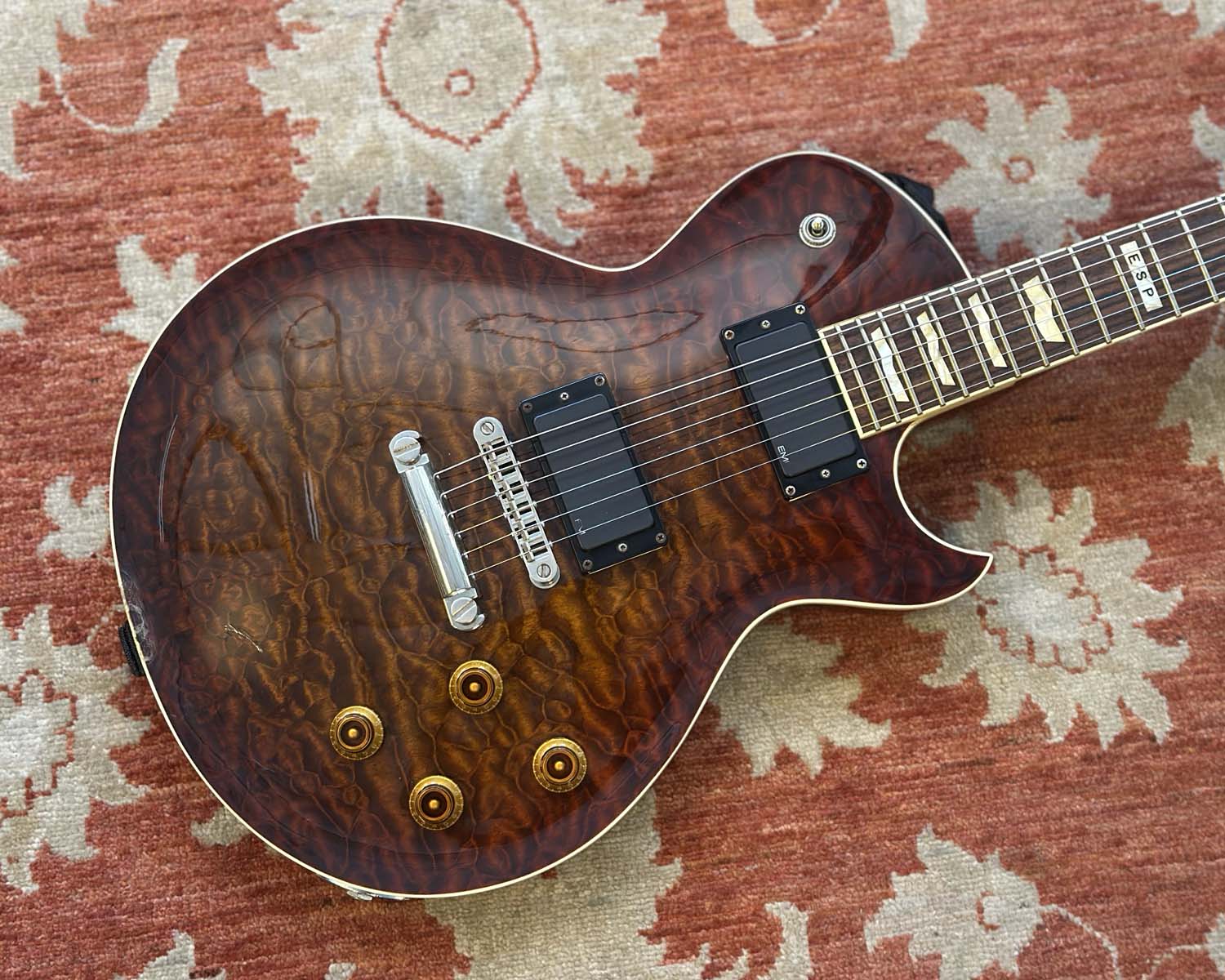 2003 ESP Eclipse II Standard Series QM (4-Knob) w/ OHSC