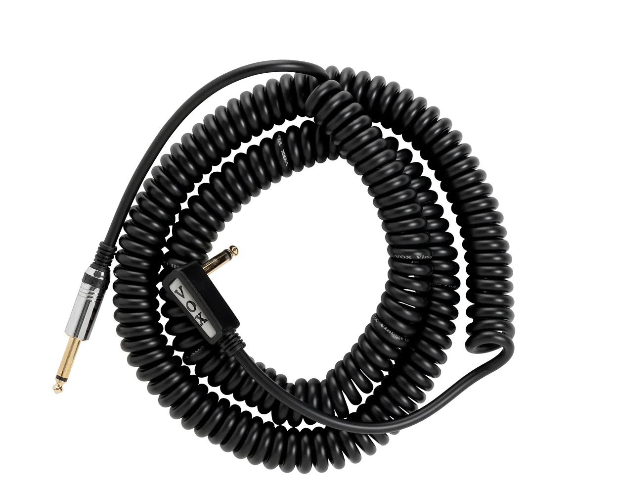 VOX VCC090 9 Metre Coiled Cable - Black