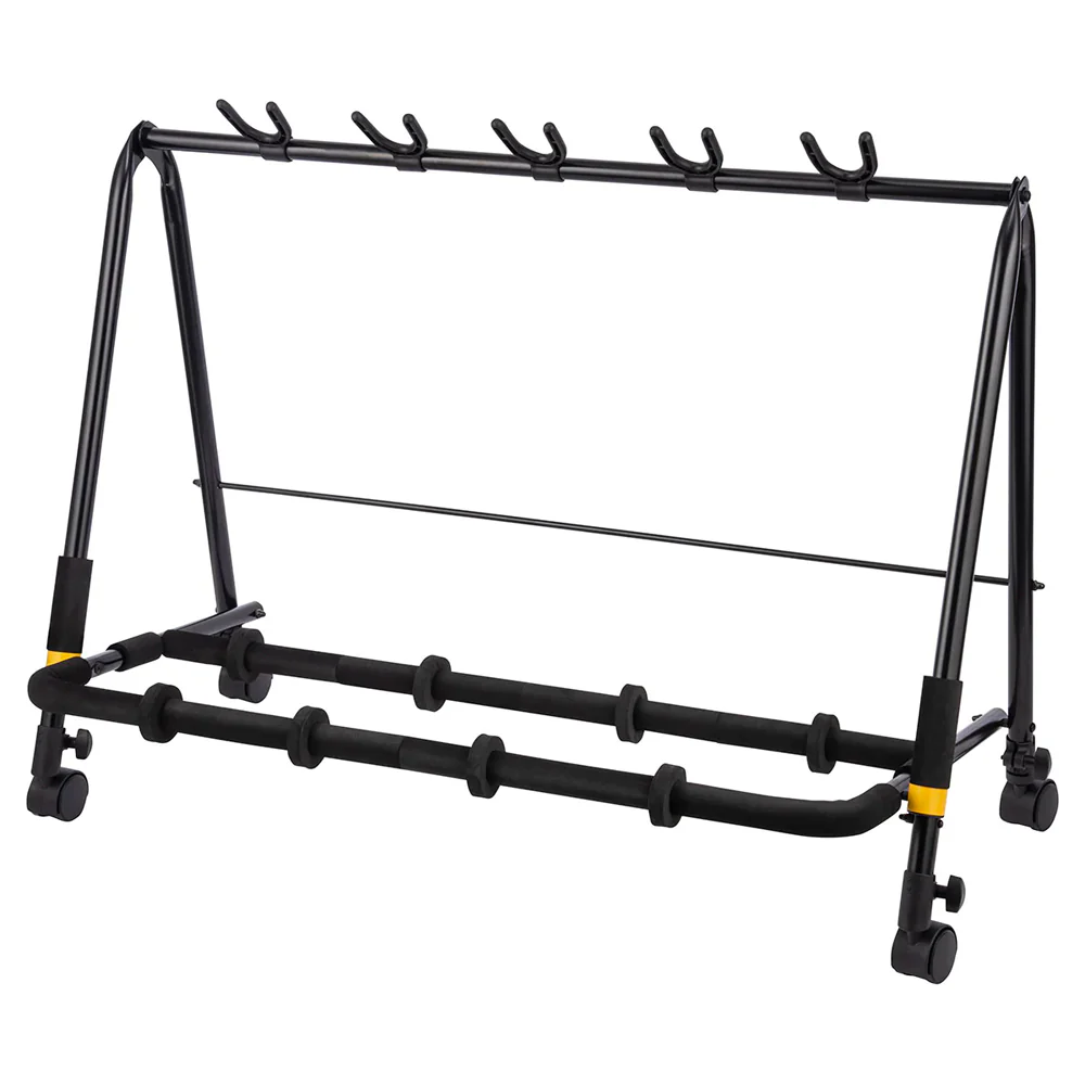Hercules GS525BPLUS 5 Space Guitar Rack with Wheels - Image 2